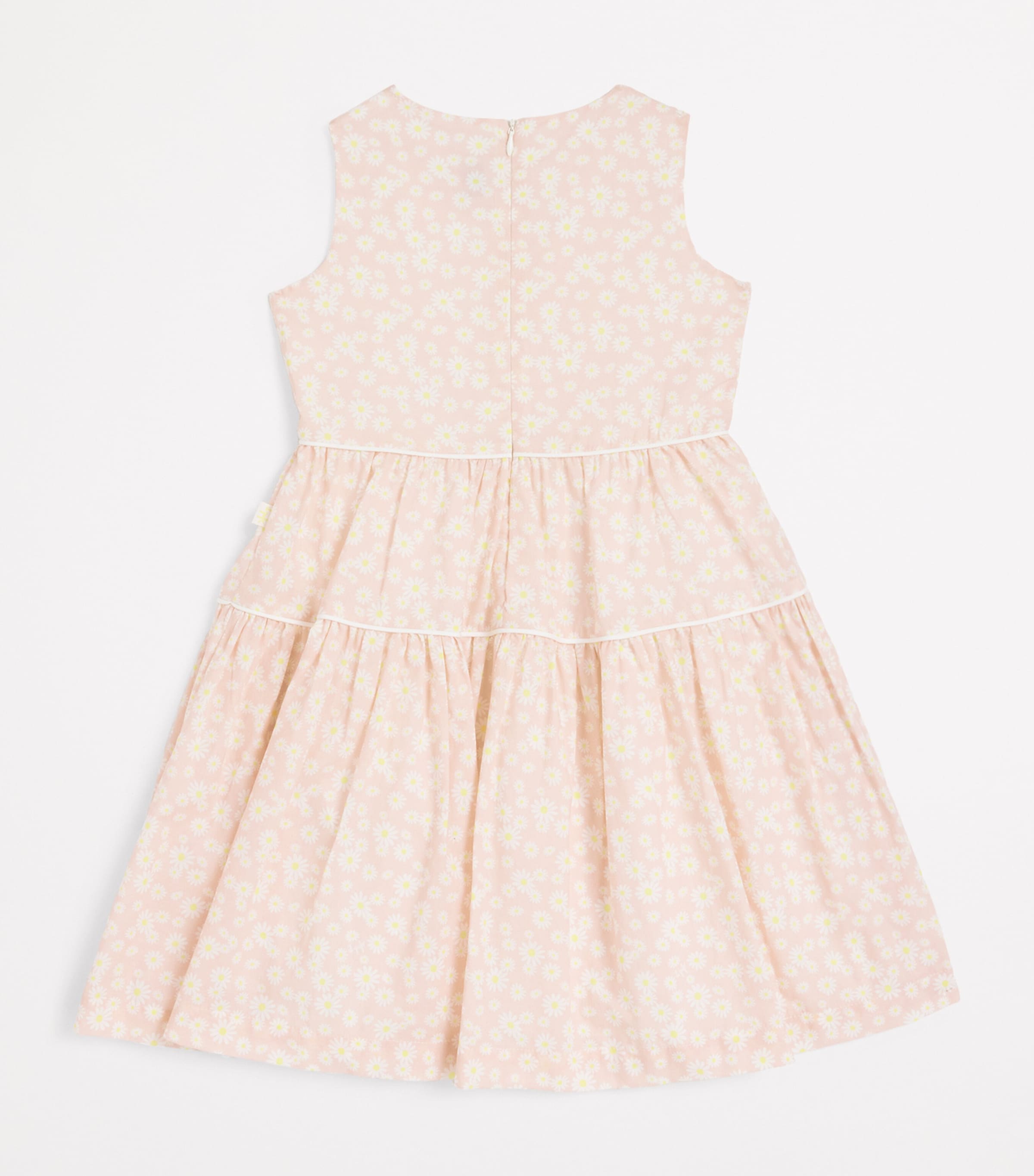 Floral Tiered Dress (2-12 Years) 320 PINK Image 2