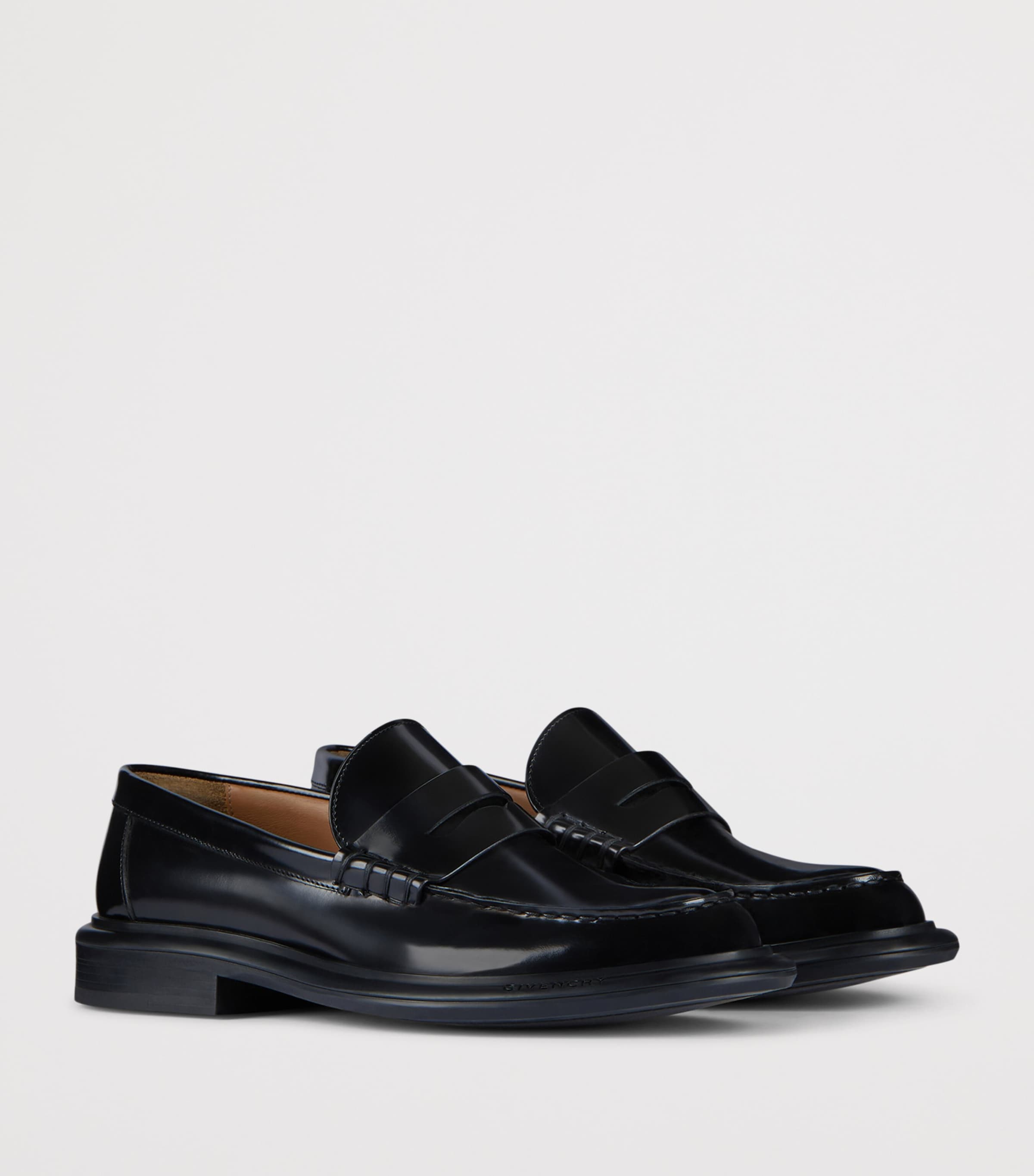 Leather Loafers BLACK Image 2