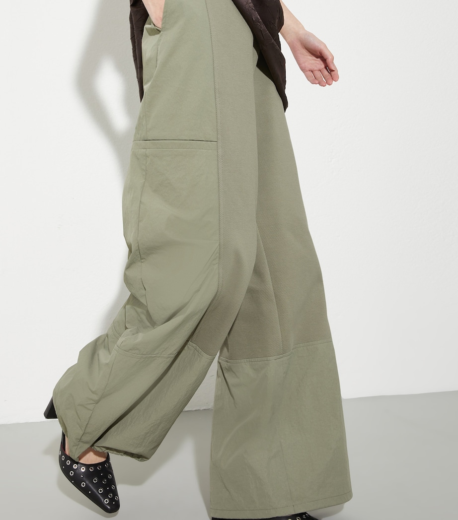 Jersey Popper Sweatpants SAGE Image 4