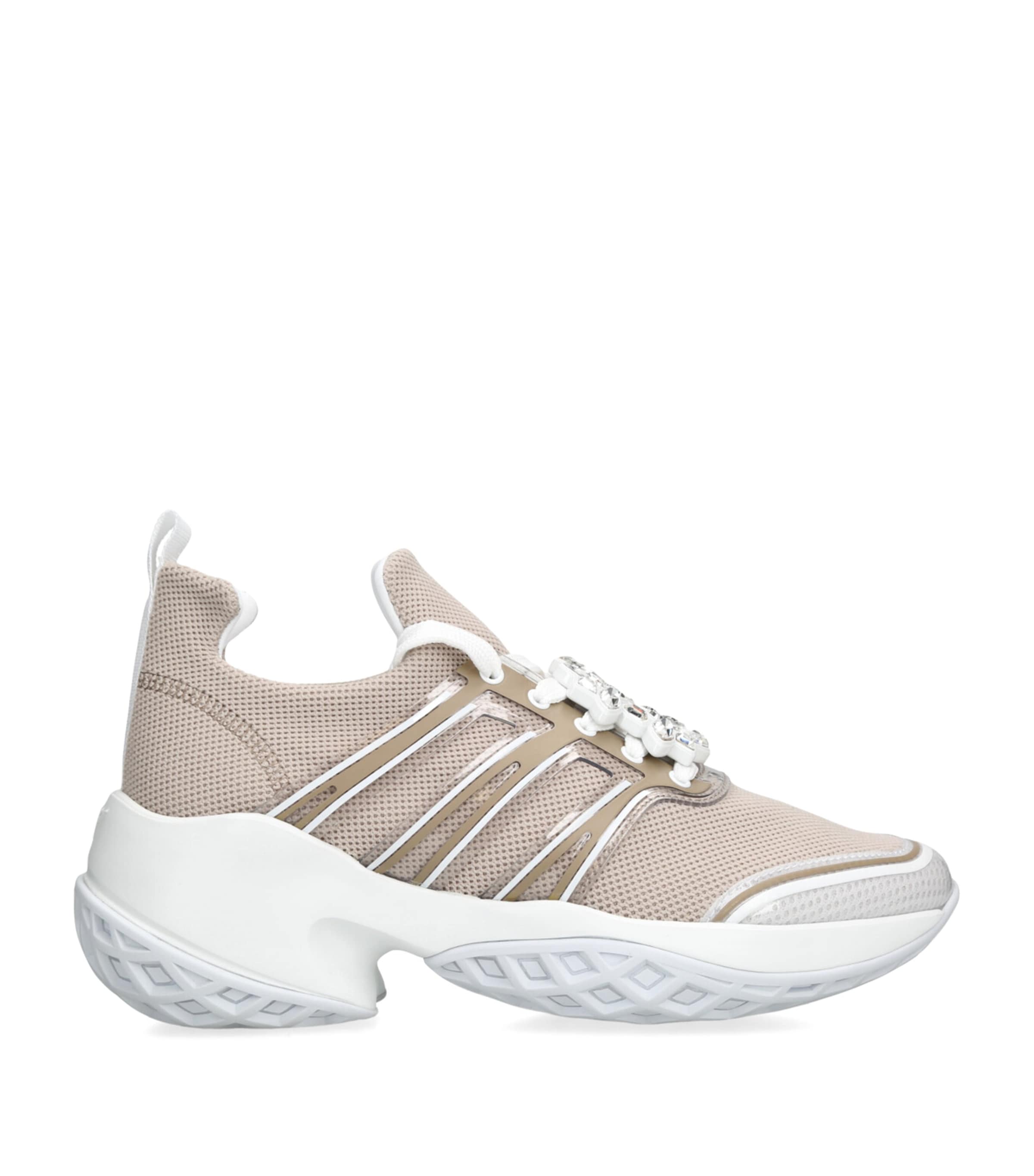 Roger Vivier Viv Run Sneakers In Brown