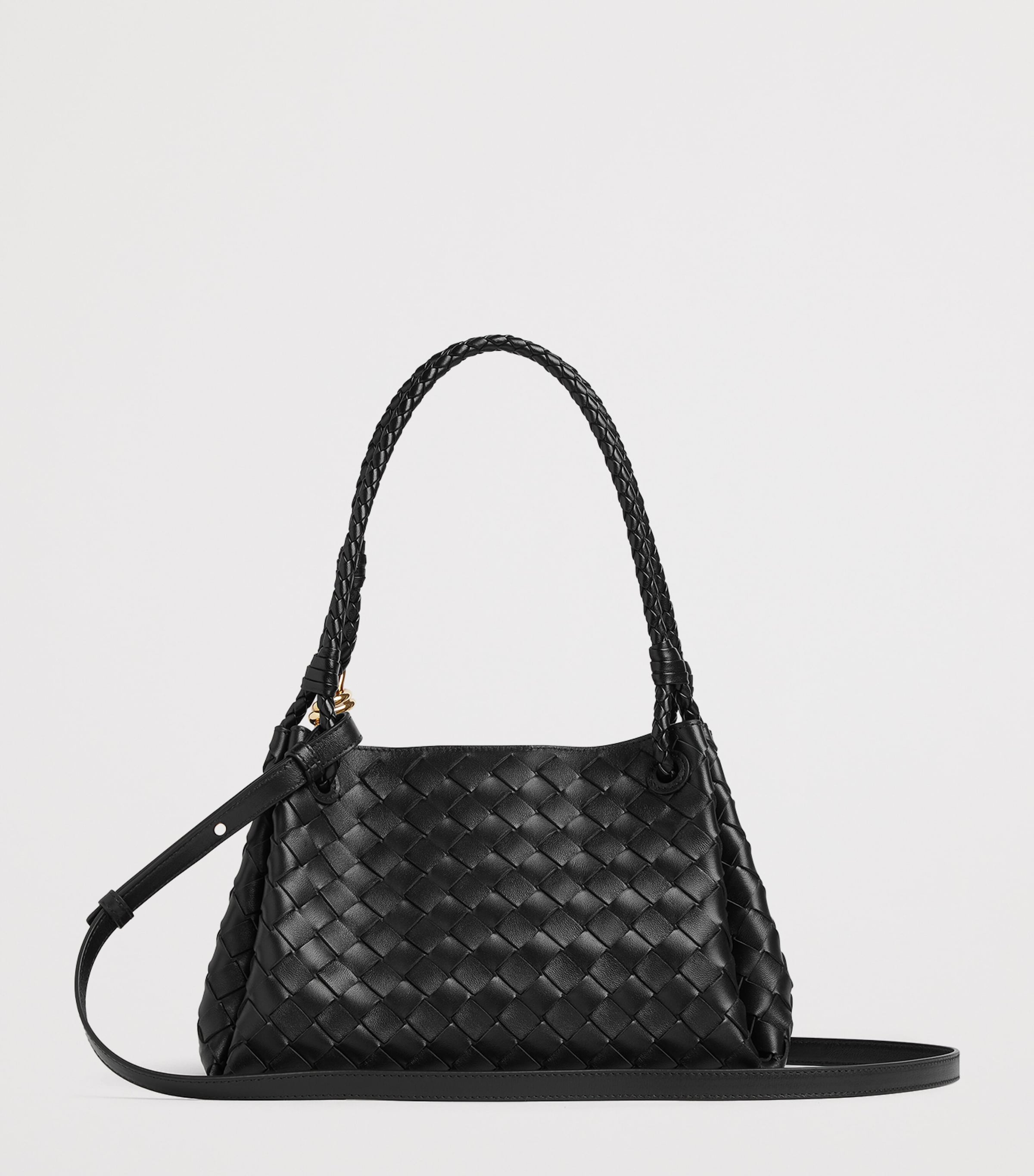 Leather Parachute Shoulder Bag 1019 Image 4