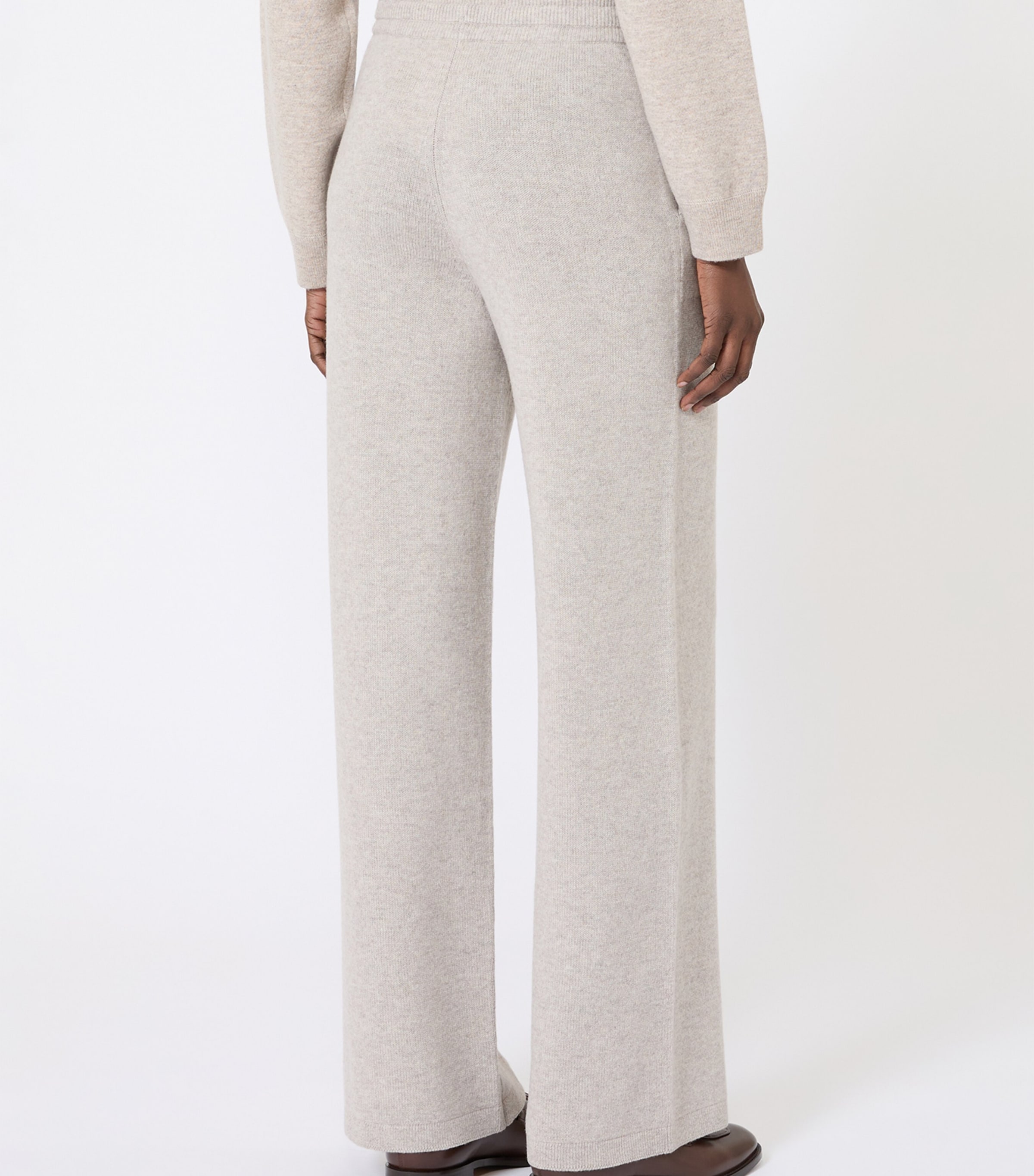 Wool-Cashmere Sweatpants BEIGE Image 4