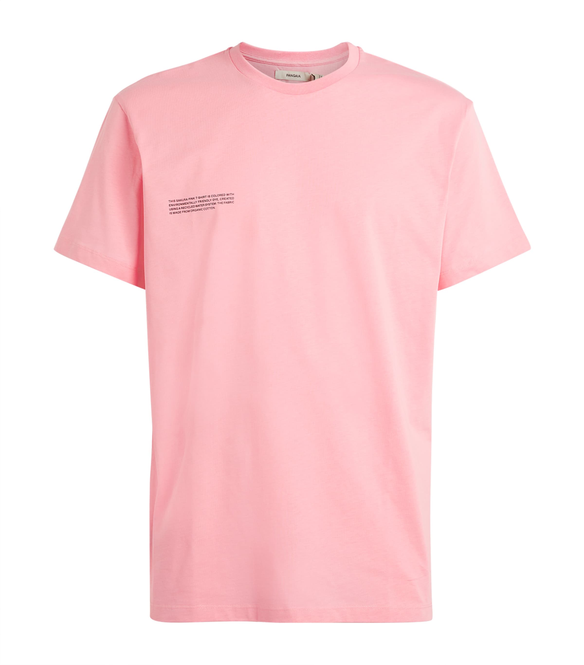 Pangaia Organic Cotton Pprmint T-shirt In Pink