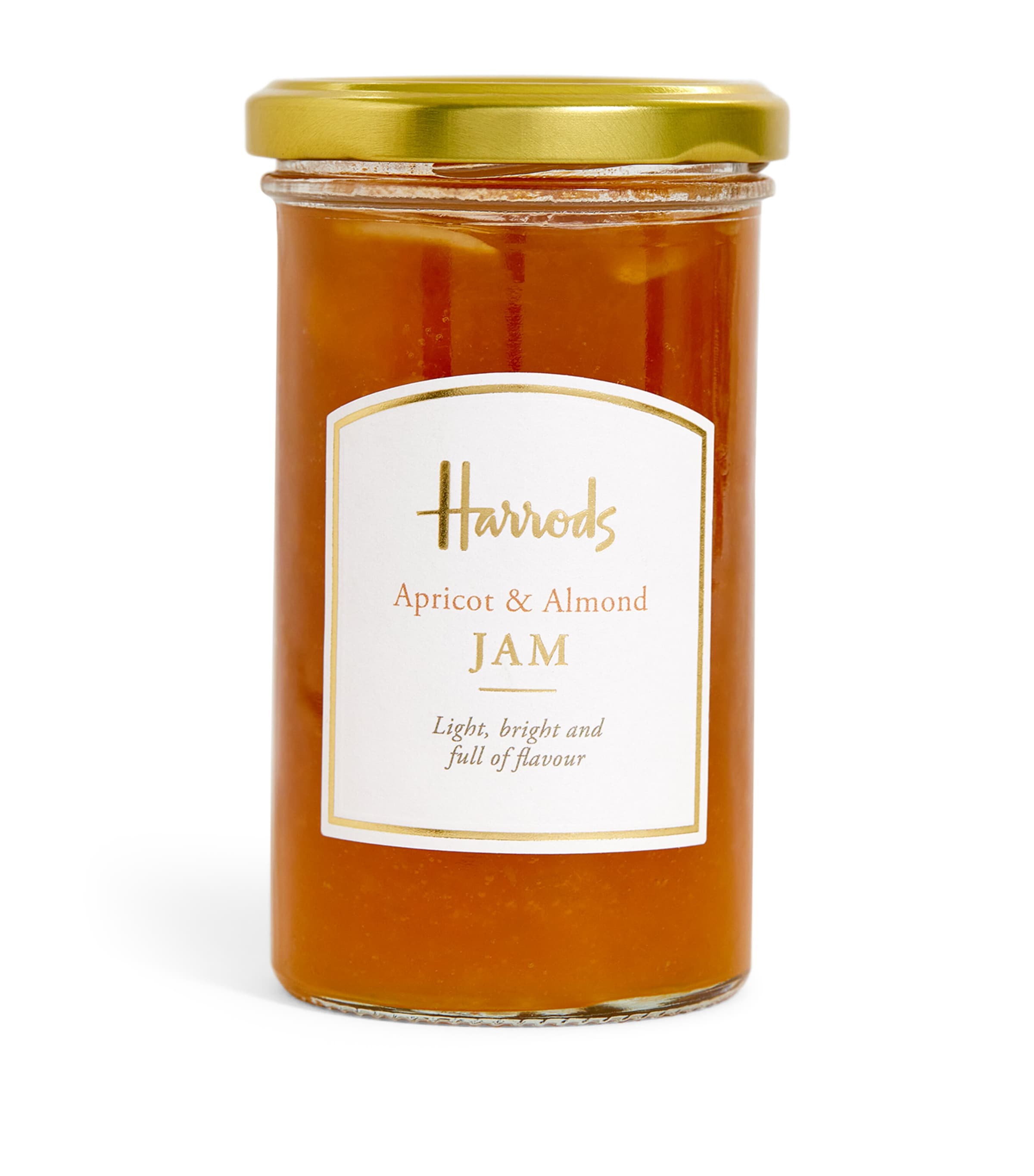 Harrods Apricot & Almond Jam (280g) Image 1