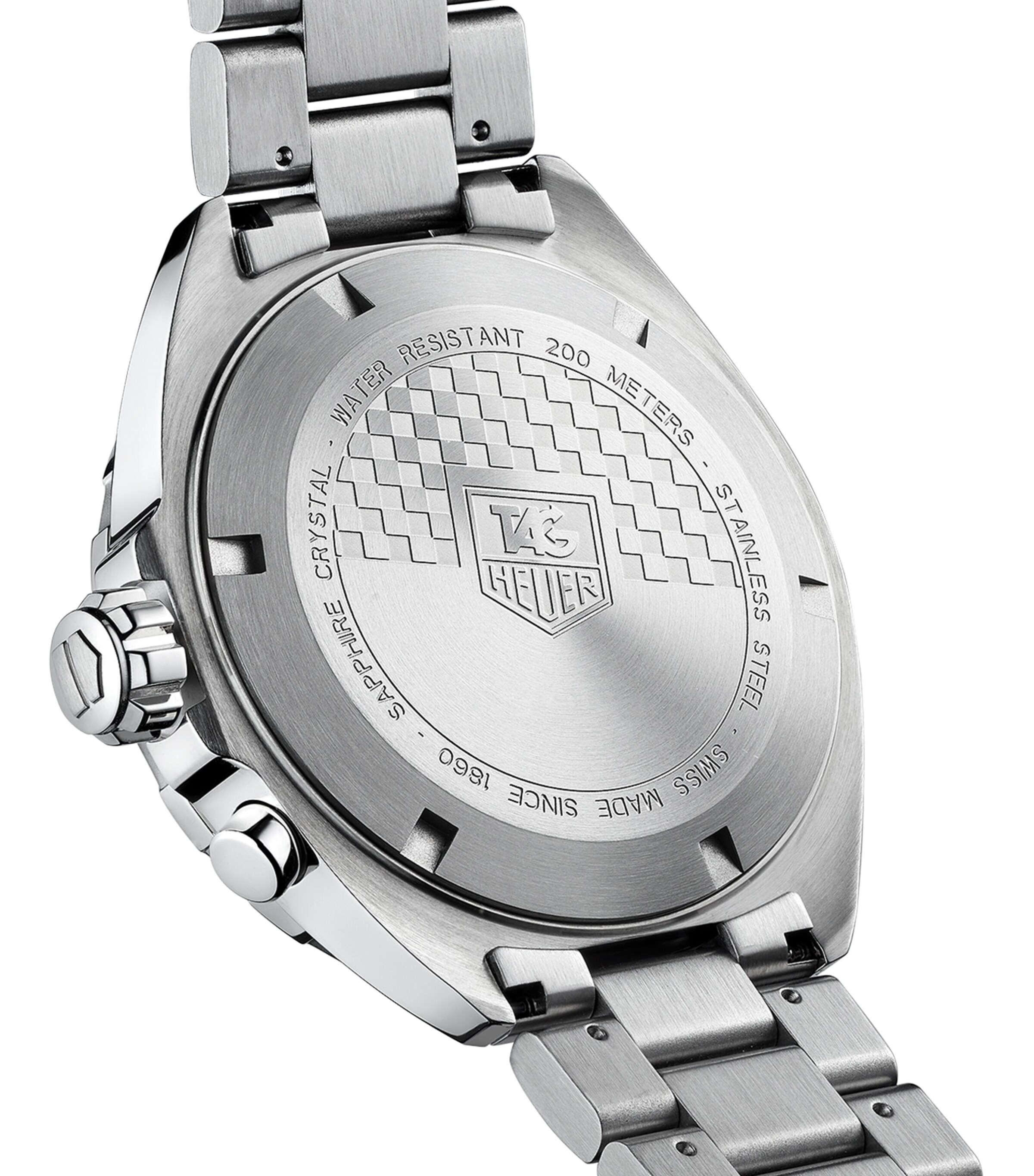 TAG Heuer Stainless Steel Formula 1 Alarm Quartz Watch 41mm Black Image 3