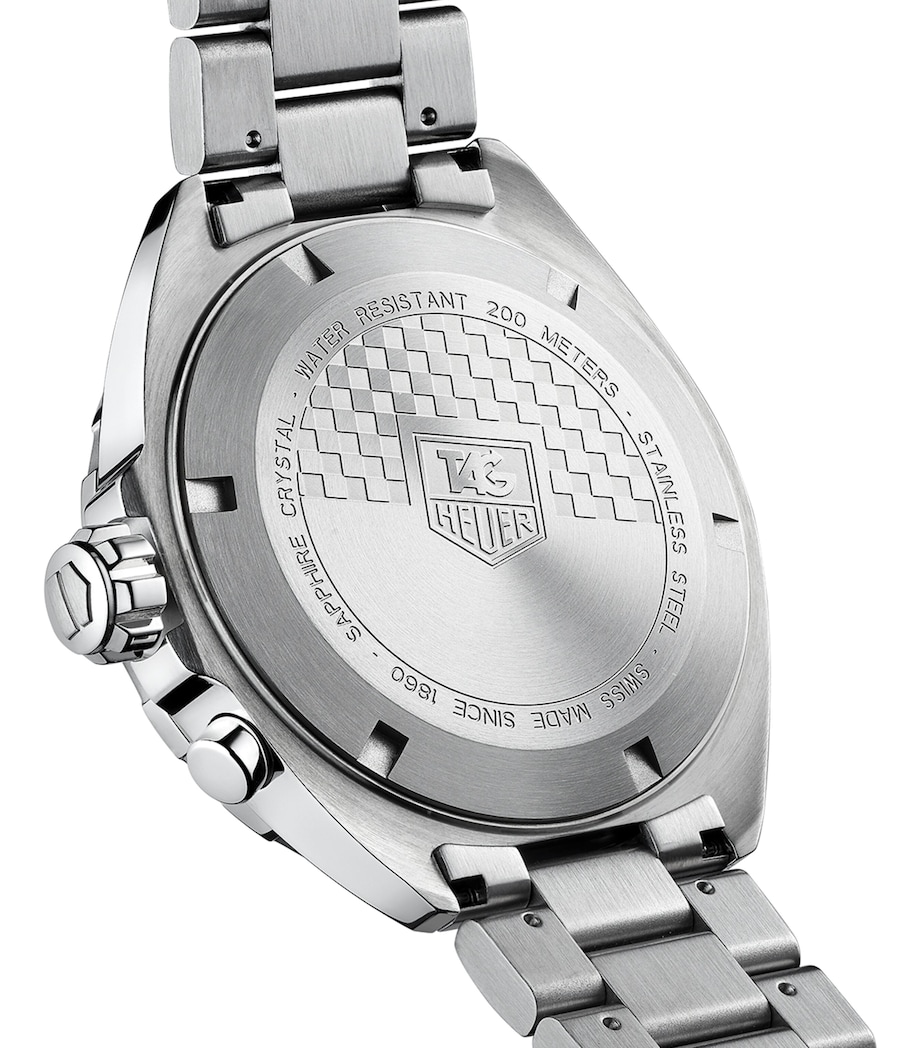 TAG Heuer Stainless Steel Formula 1 Alarm Quartz Watch 41mm Black Image 3