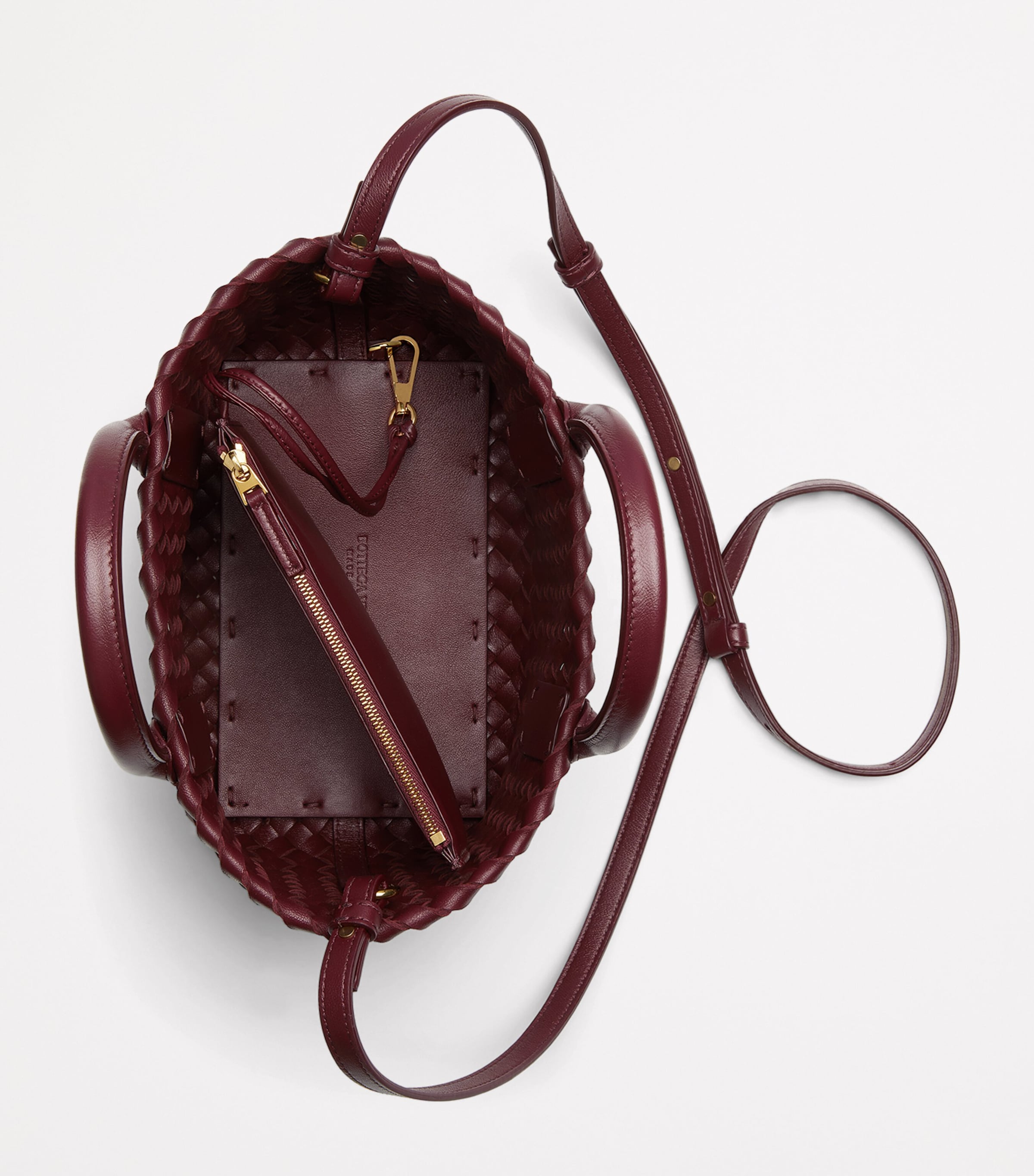 Bottega Veneta Mini Leather Cabat Tote Bag Image 2