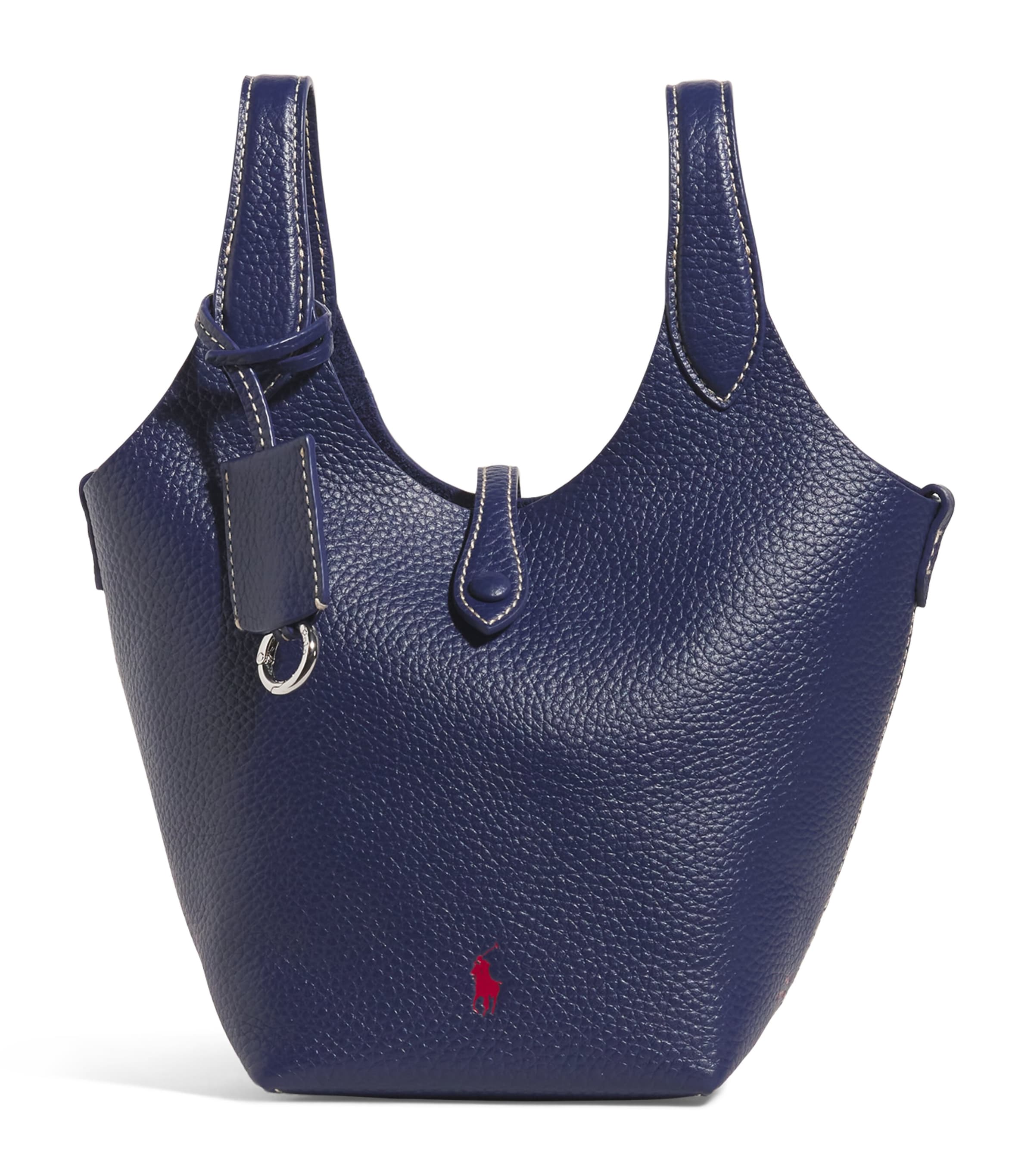 Polo Ralph Lauren Small Leather Polo Play Cross-Body Bag Ink Image 1