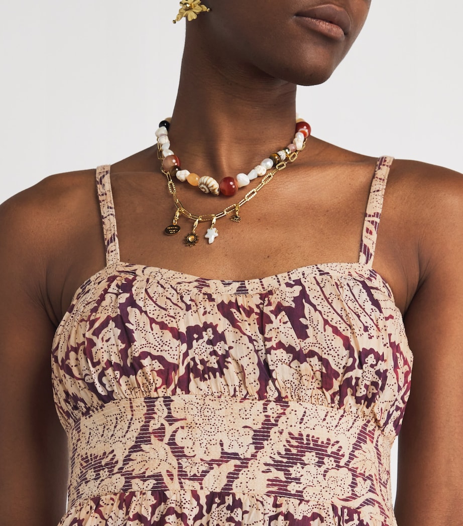 Floral Nadine Midi Dress AMRTH AMARANTHU Image 6