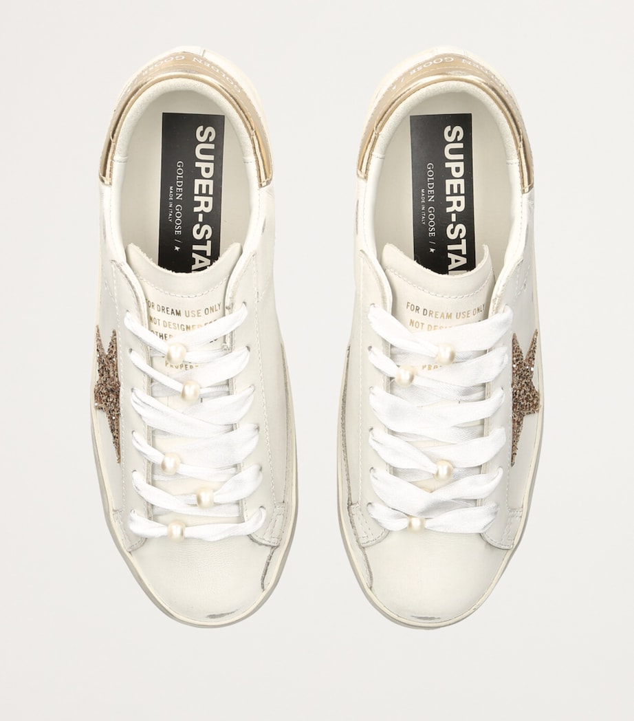 Leather Super-Star Sneakers WHITE/COMB Image 6
