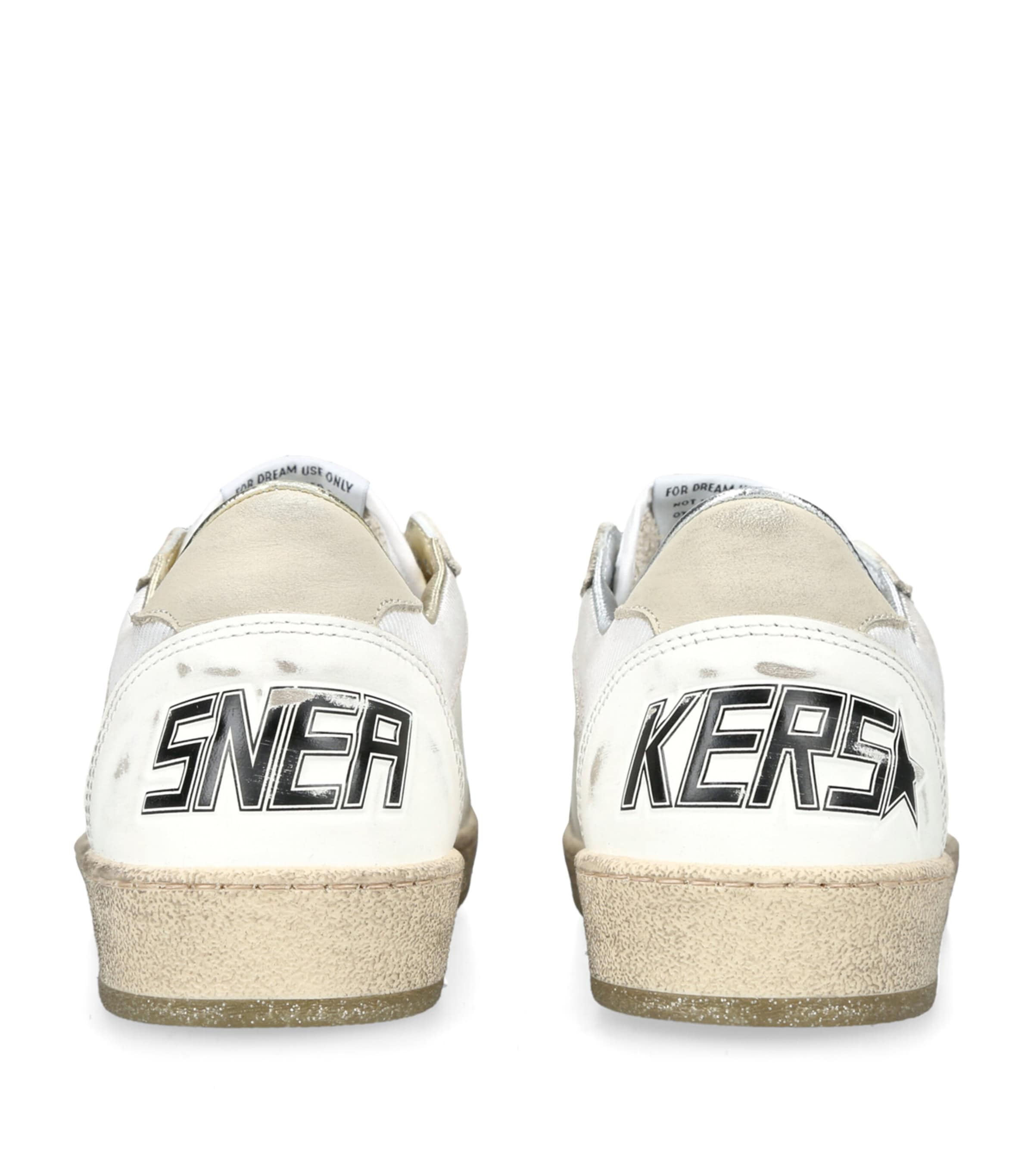 Golden Goose Leather Ball Star Sneakers White/oth Image 2