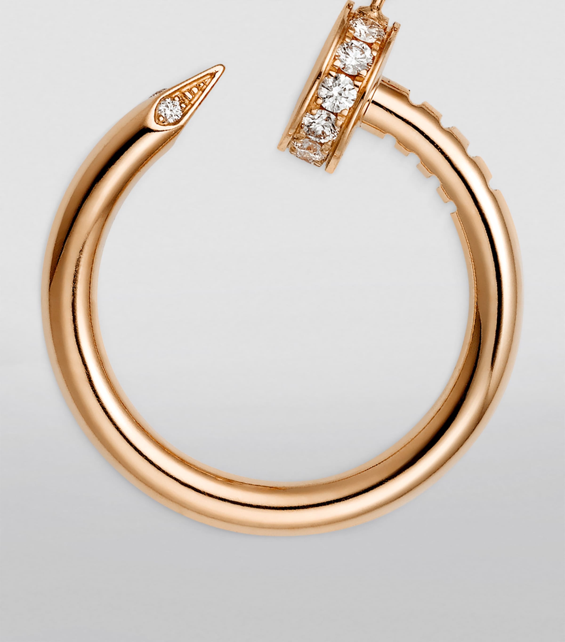 Rose Gold and Diamond Juste un Clou Necklace ROSE GOLD Image 4