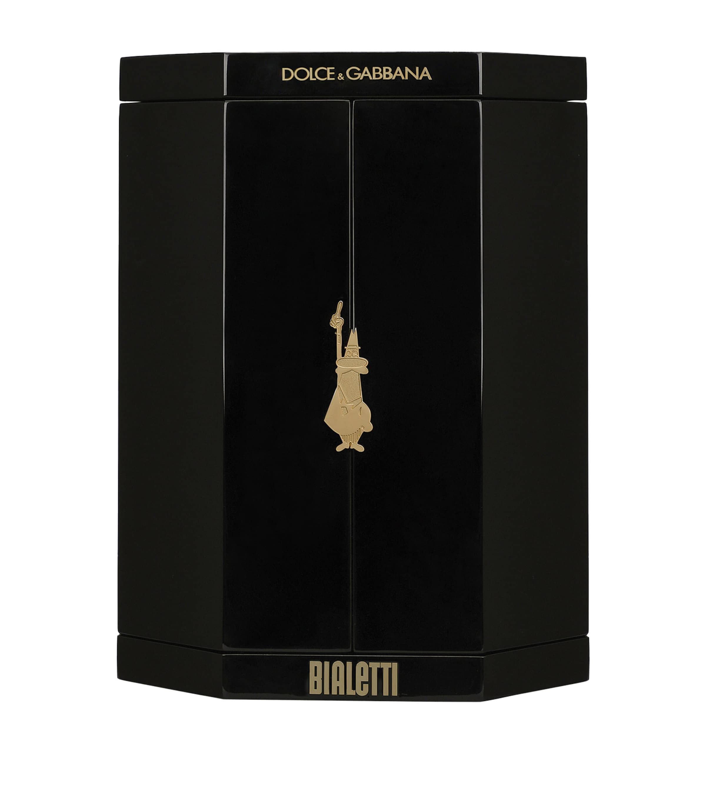 Dolce & Gabbana Casa x Bialetti 24kt Gold Moka Ora 3-Cup Express