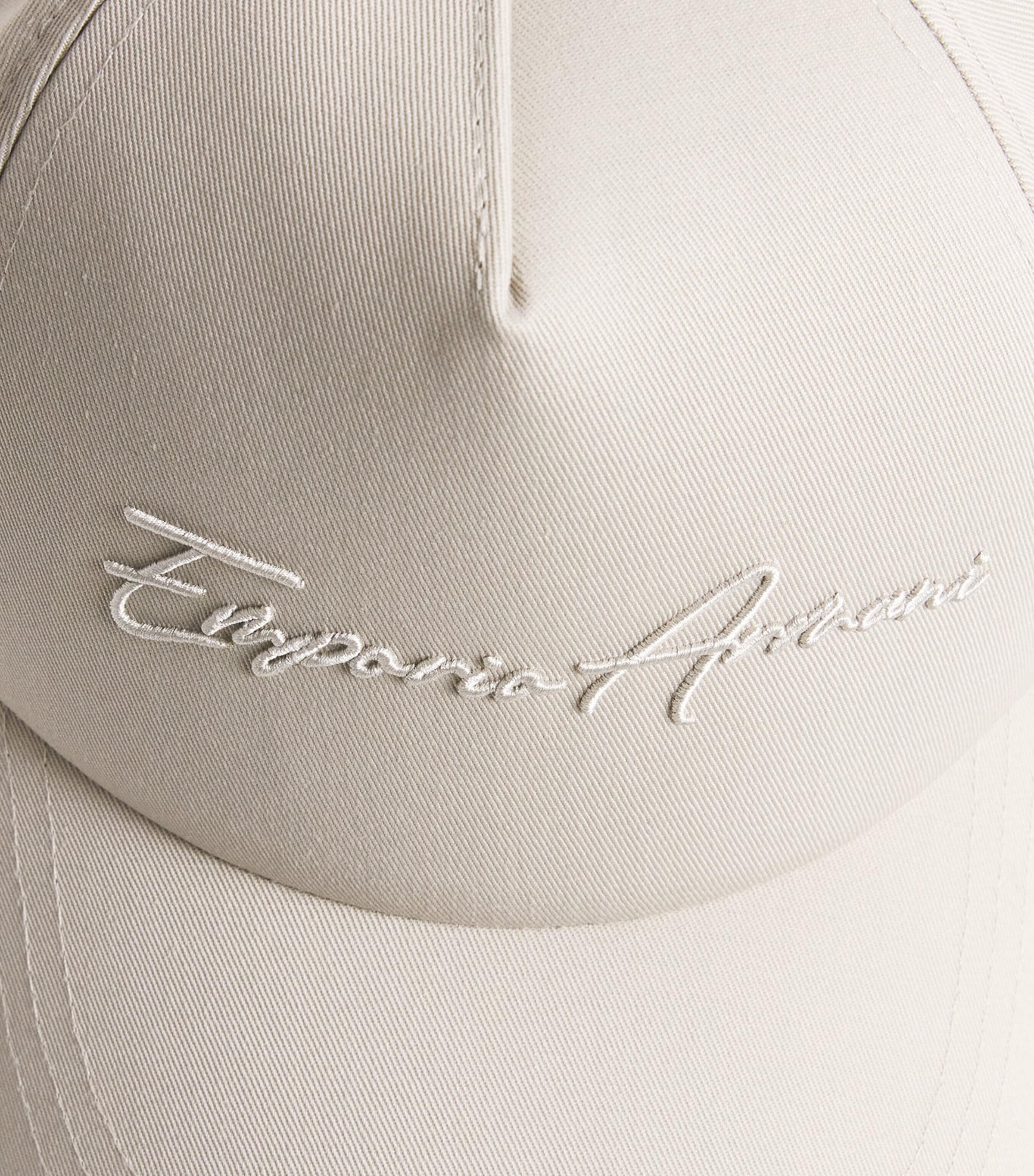 Script Logo Baseball Cap U6208 Image 4