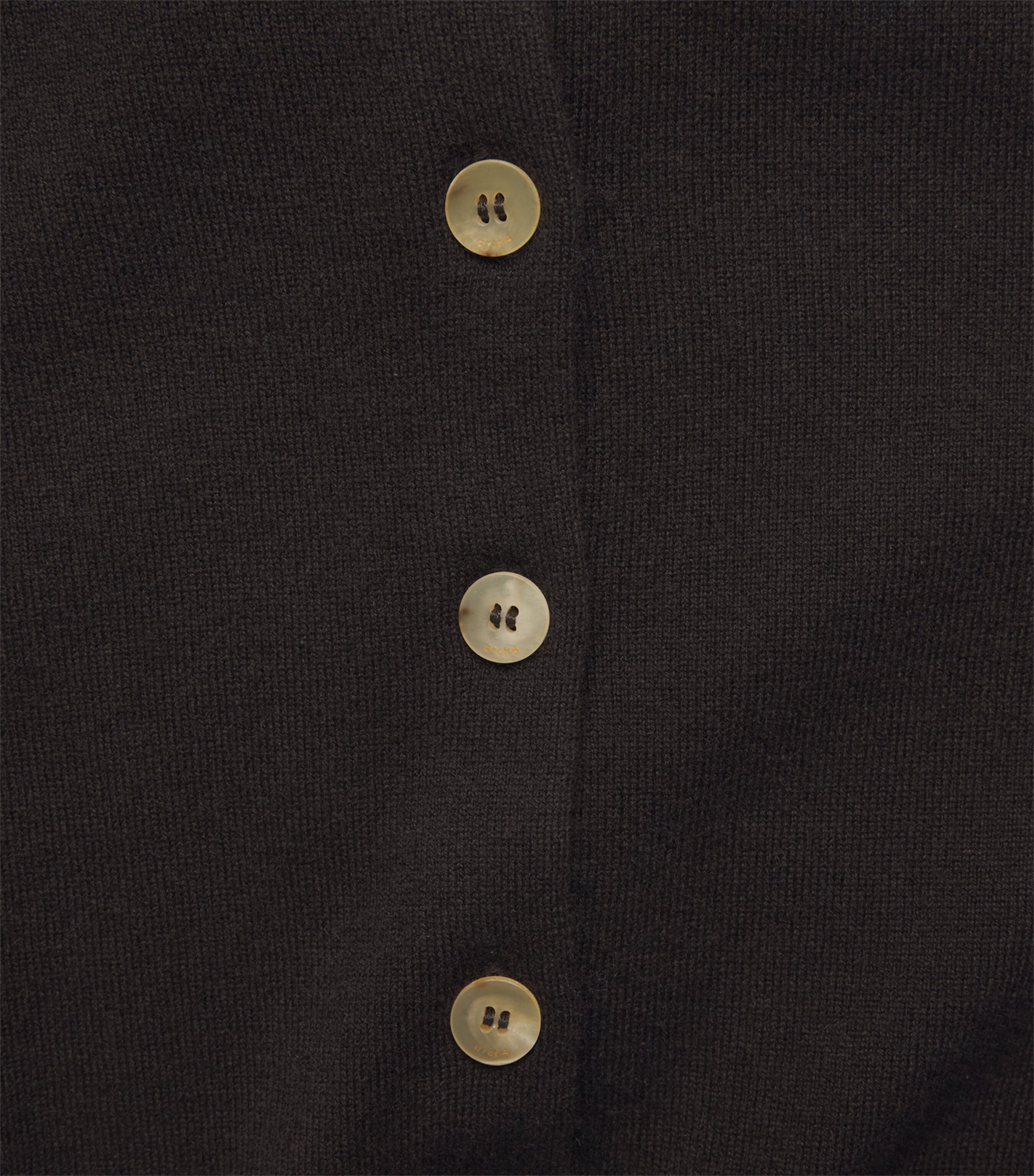 arch 4 Womens Cashmere Celestina Cardigan Brown Wood Image 6