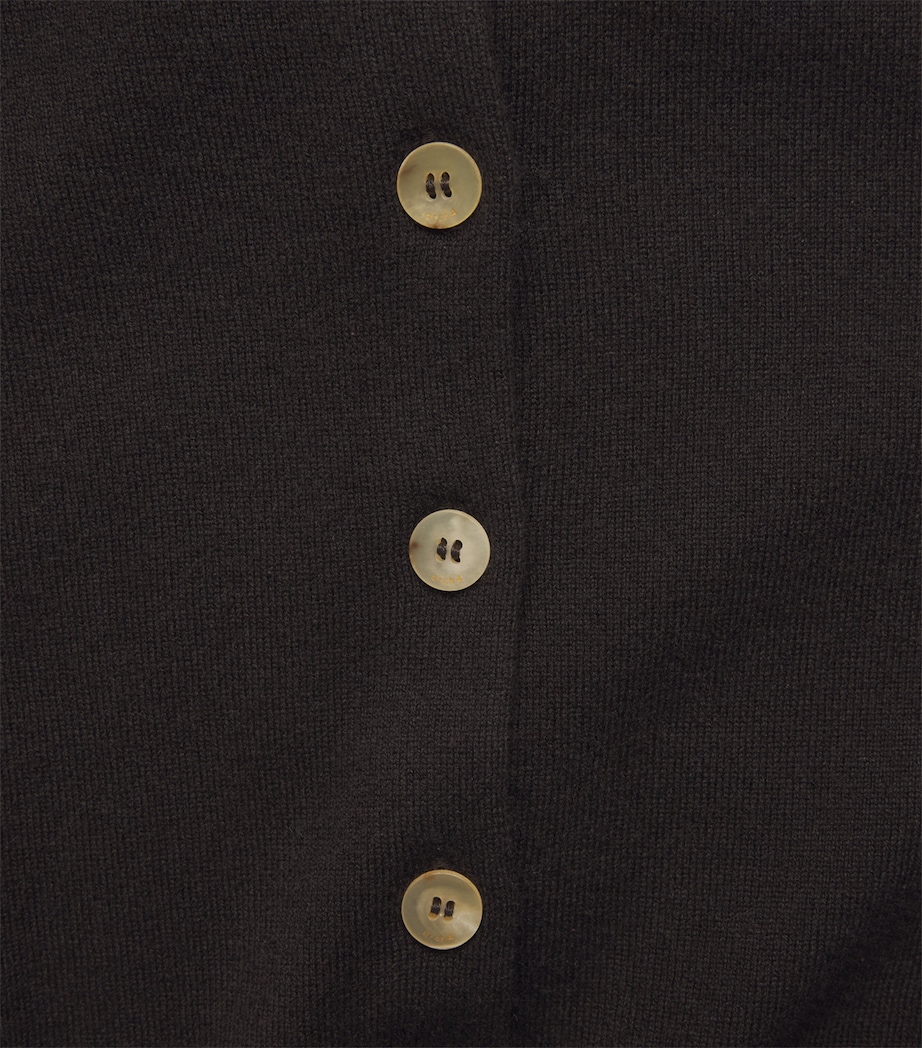arch 4 Womens Cashmere Celestina Cardigan Brown Wood Image 6