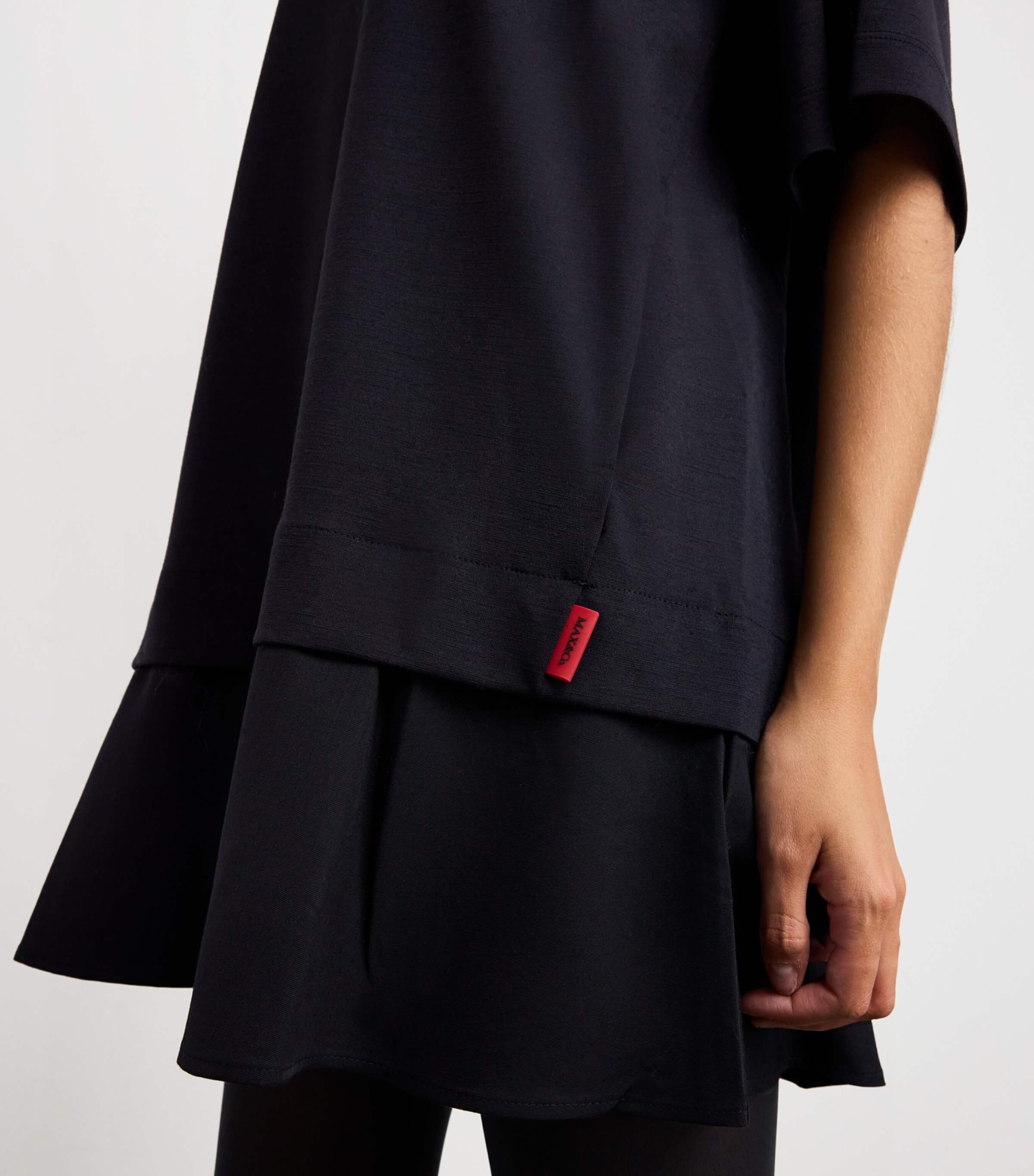 Jersey T-Shirt Mini Dress NAVY Image 6