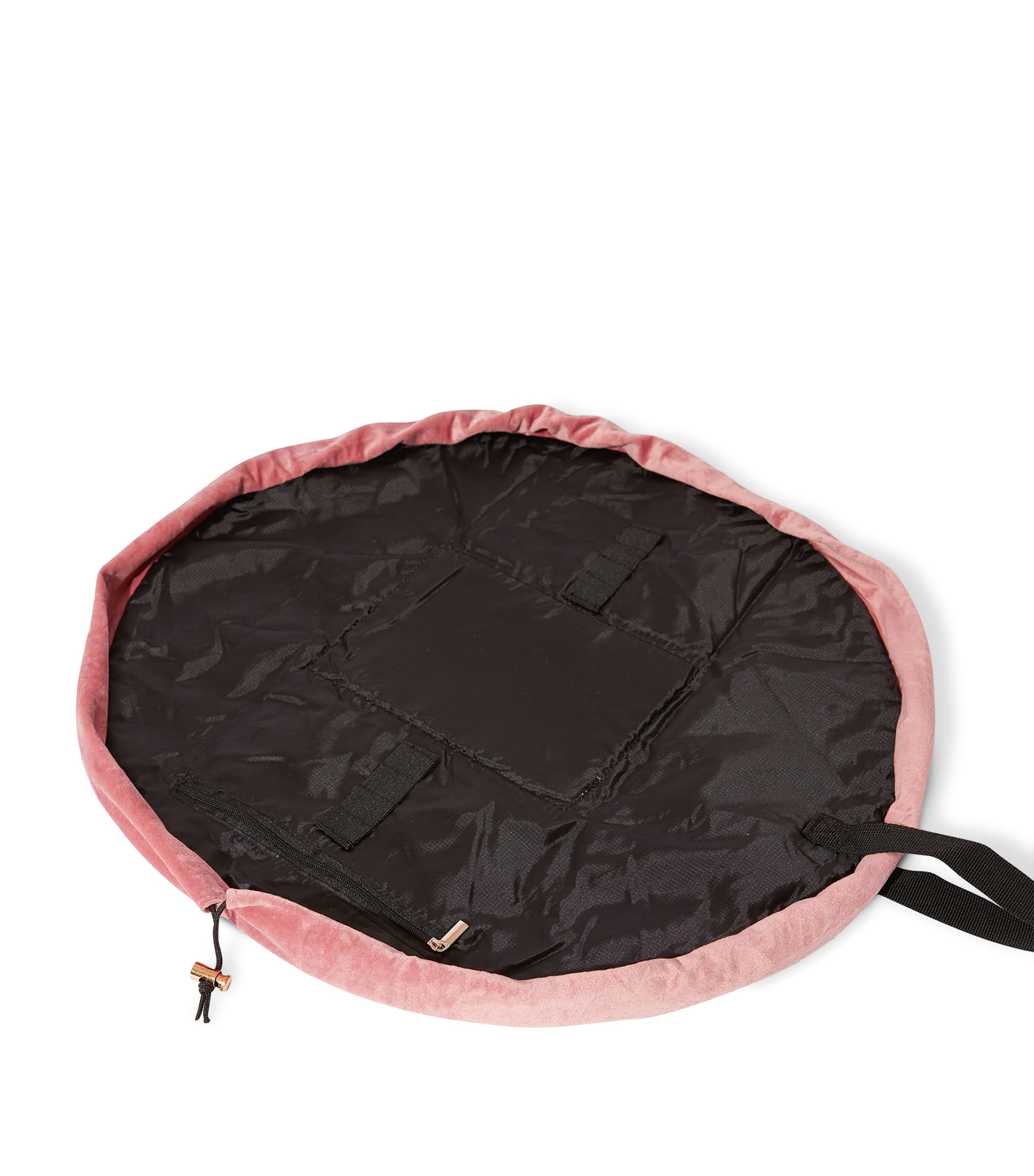 Velvet Drawstring Make-Up Bag PINK VELVET Image 5