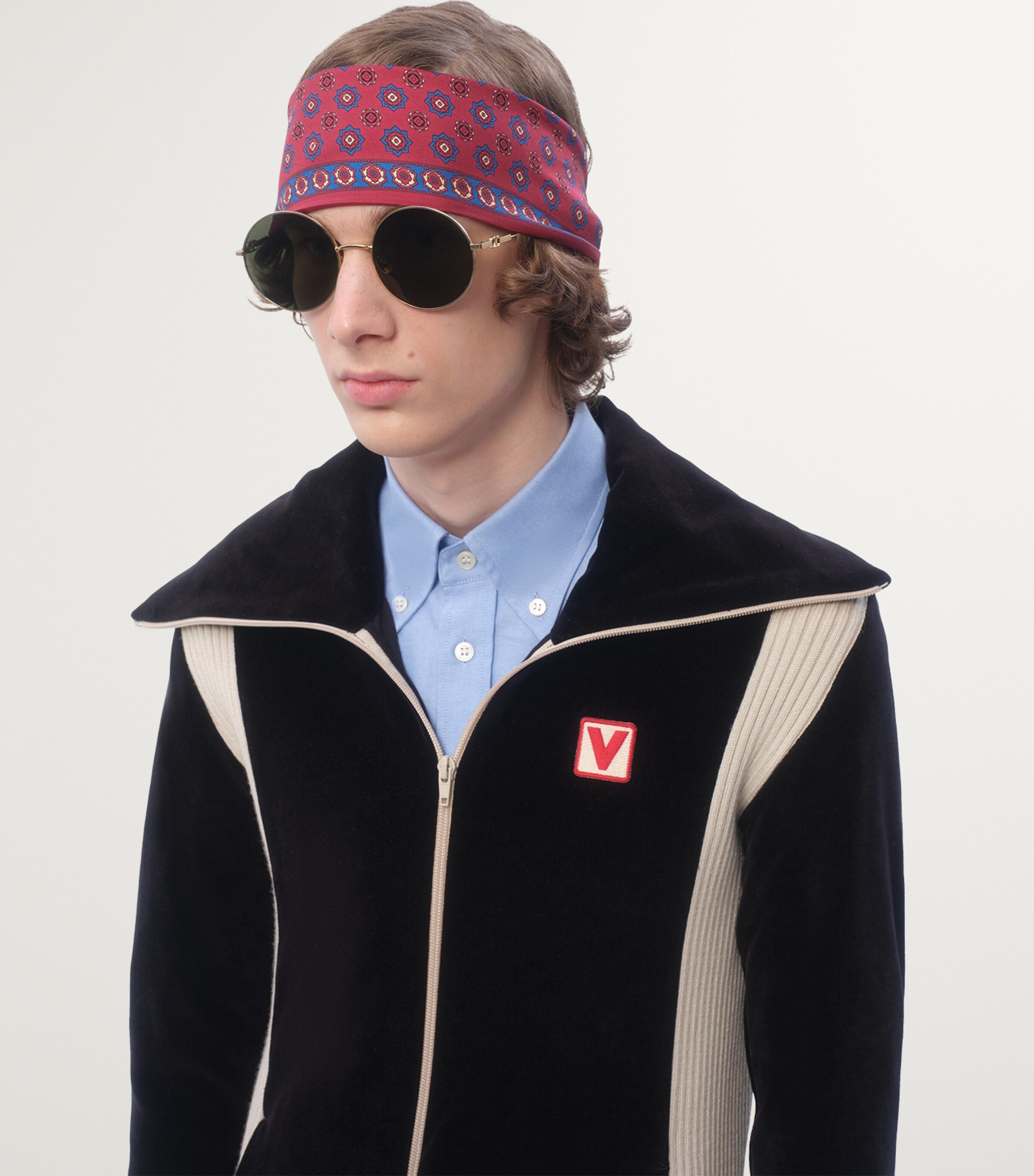 Valentino Garavani Silk Printed Scarf Rdm Image 2