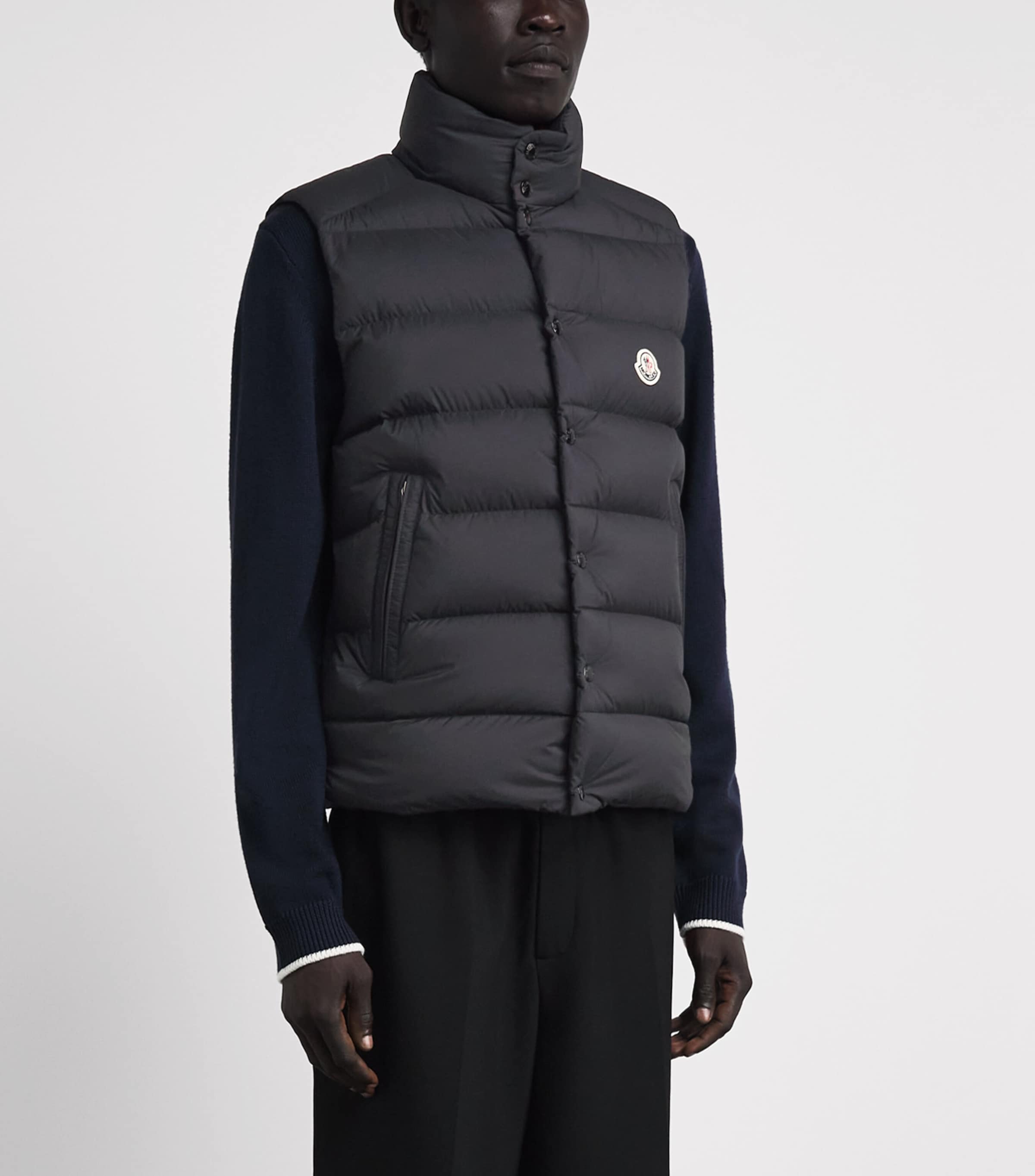 Moncler Mens Down Tibb Gilet Image 4