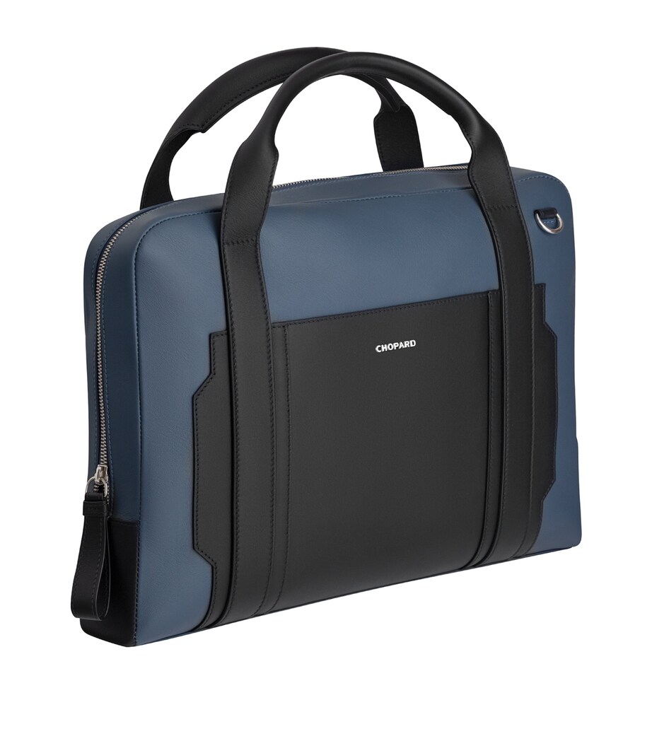 Leather Heritage Briefcase BLUE Image 2