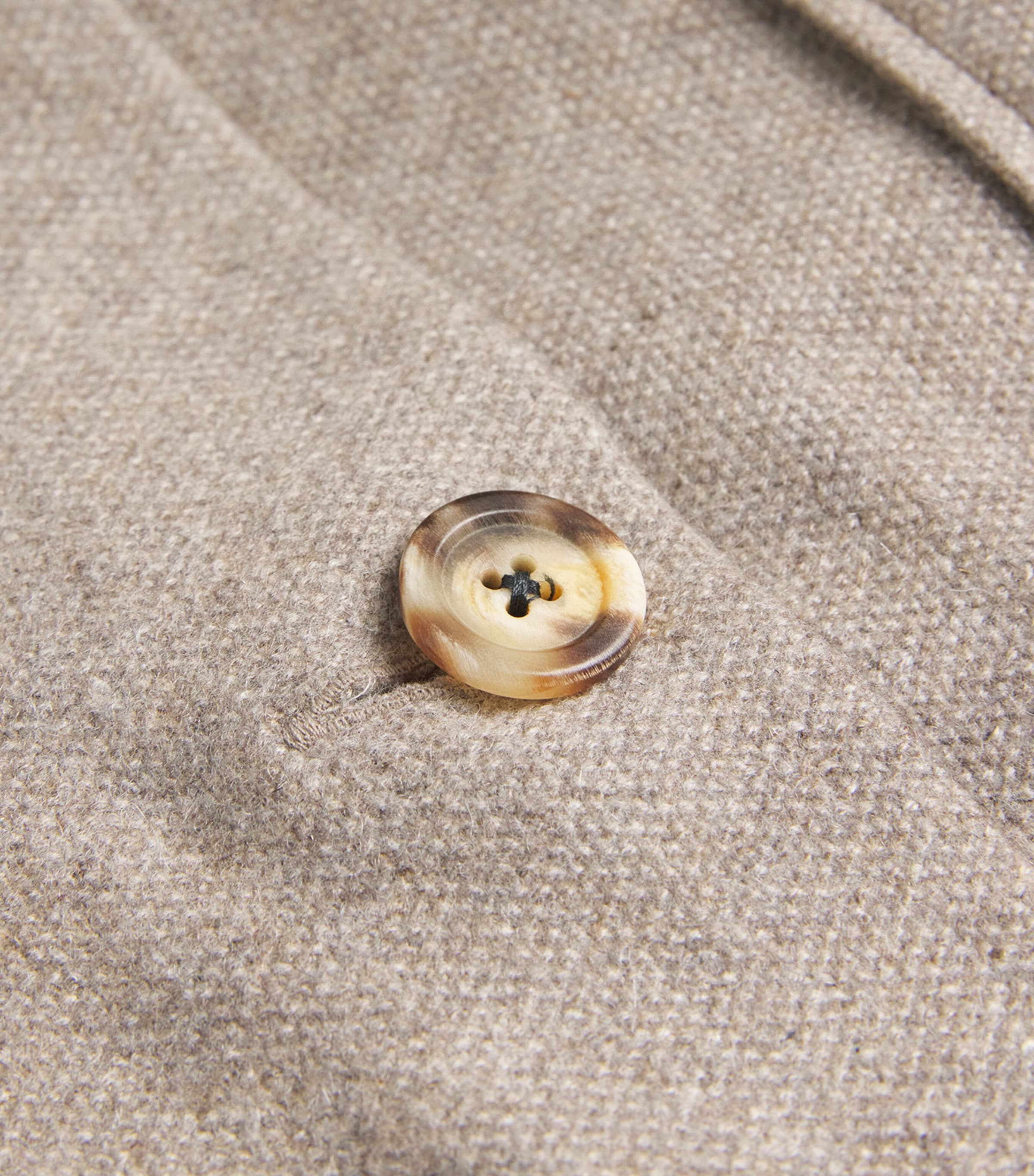 Cashmere Overshirt NATURAL Image 5