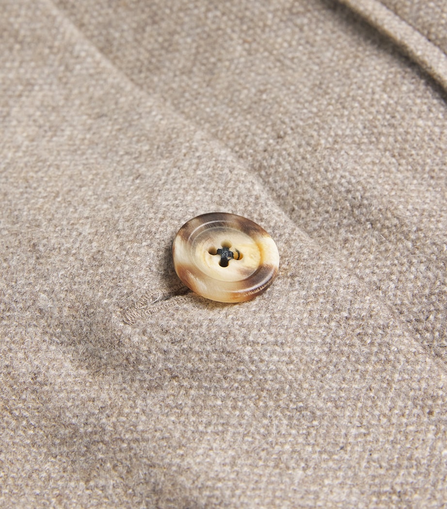 Cashmere Overshirt NATURAL Image 5