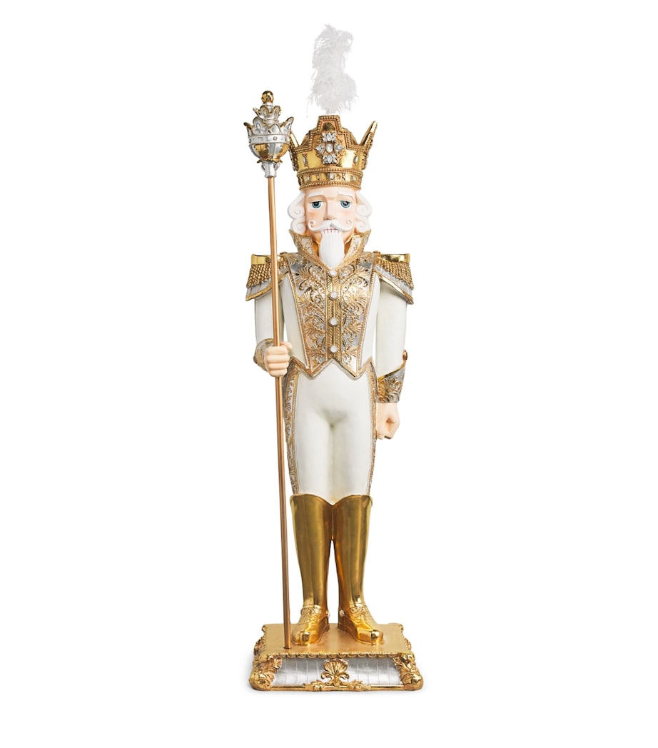 Harrods Soldier Nutcracker (110cm) Gold/colour(s) Image 1