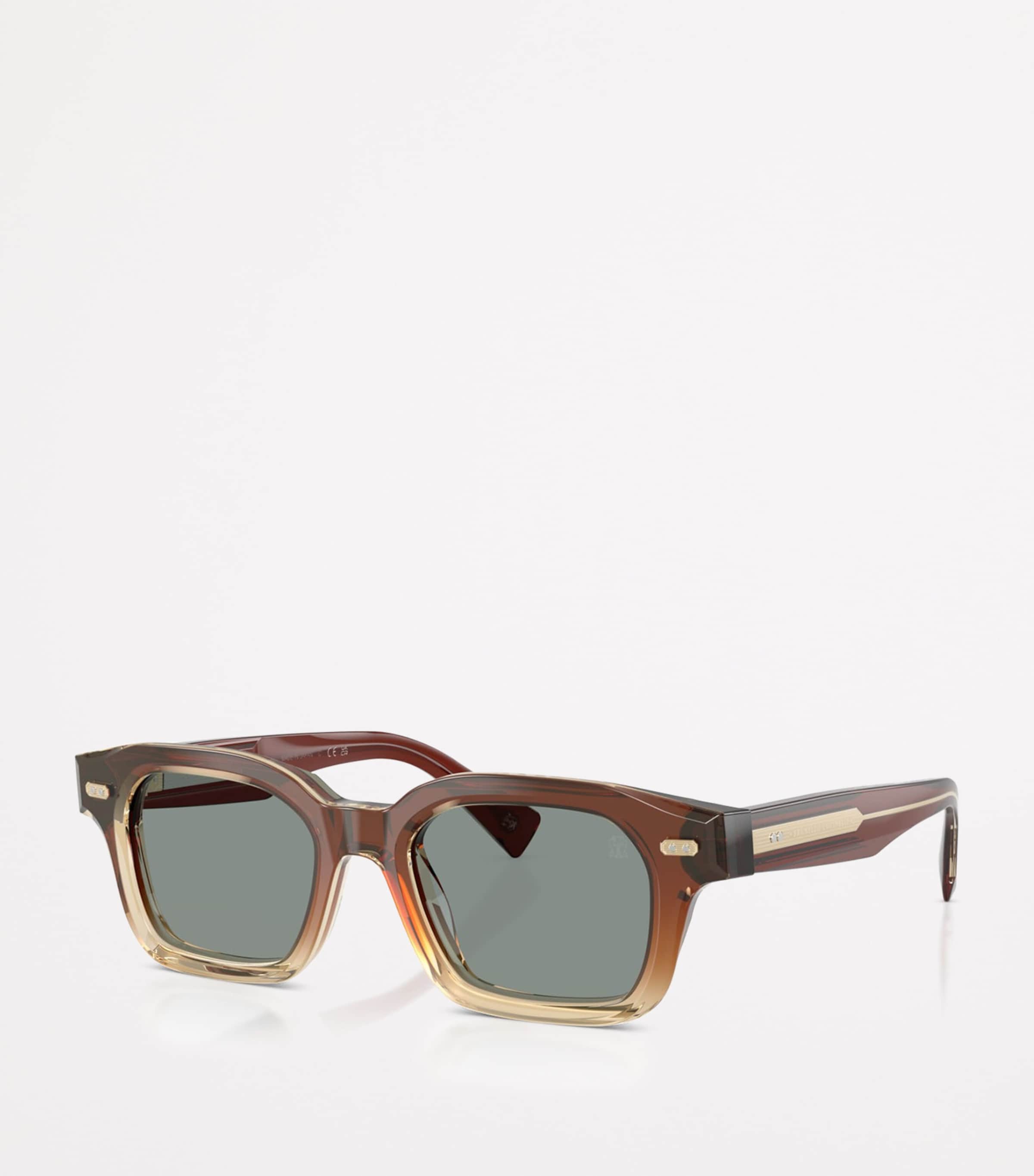 Acetate Square Jared Sunglasses 104456 Image 2