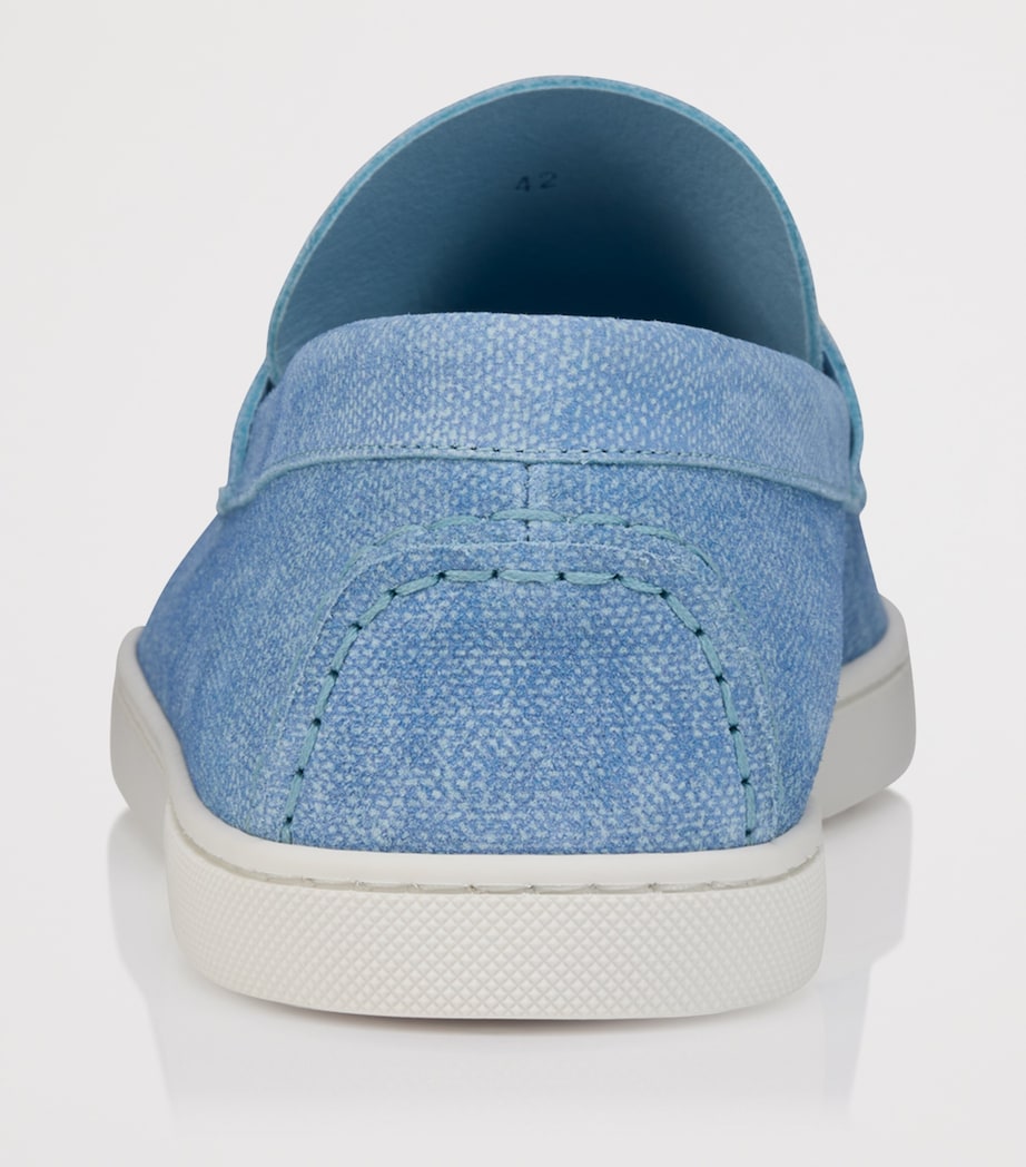 Christian Louboutin Chambeliboat Leather Boat Shoes Image 4