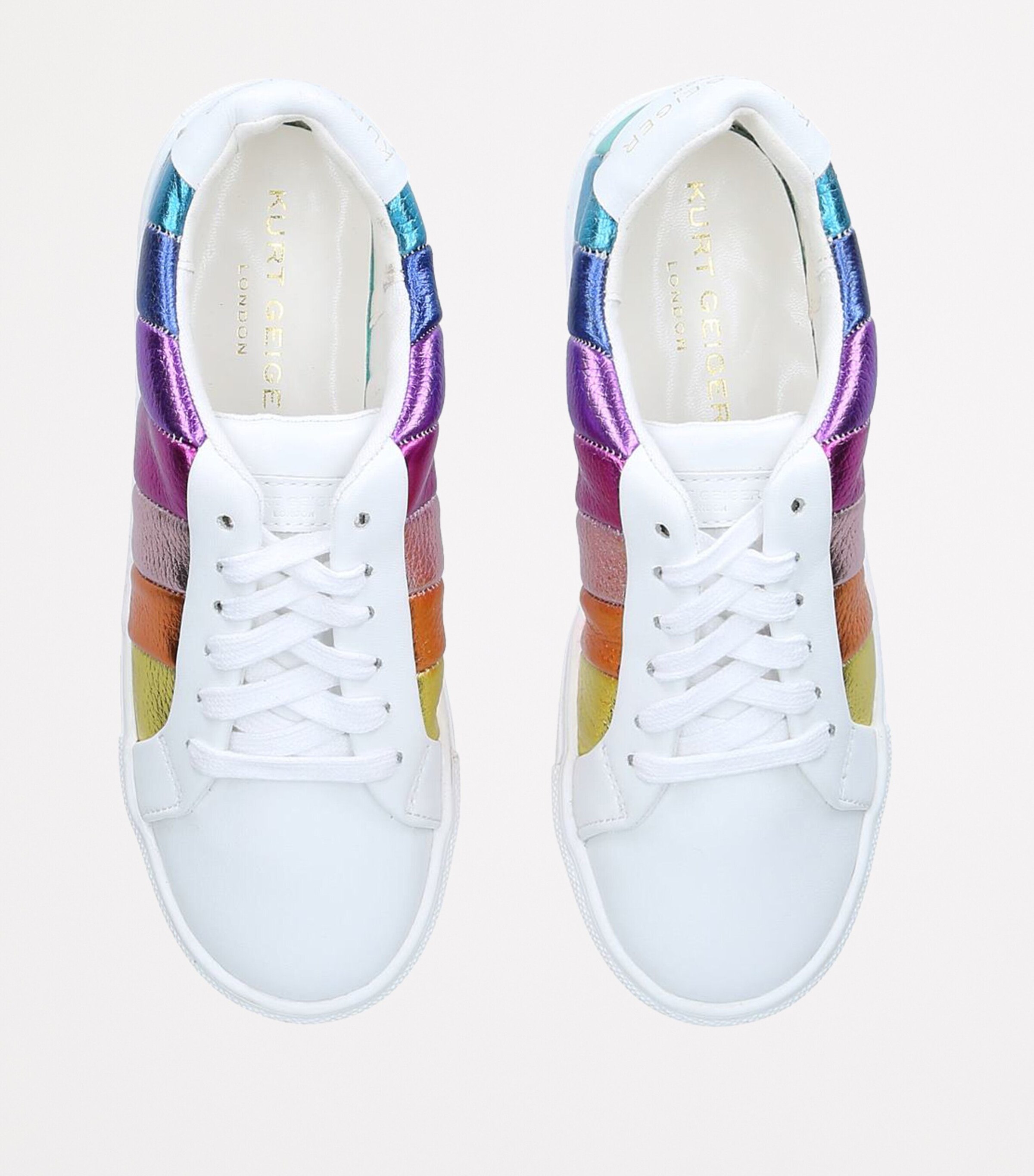 Leather Lane Rainbow Stripe Sneakers MULT/OTHER Image 5