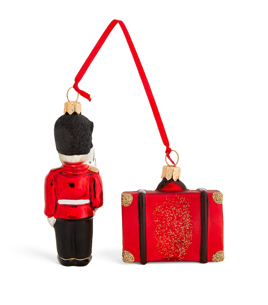 Harrods Guard and Luggage Tree Decoration Image 3