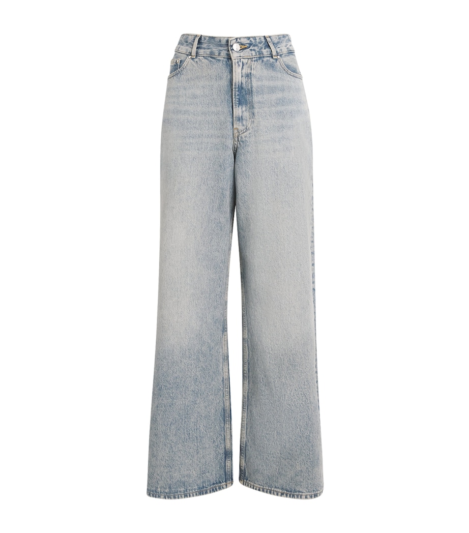 Wide-Leg Jeans LIGHT BLUE DENIM Image 1