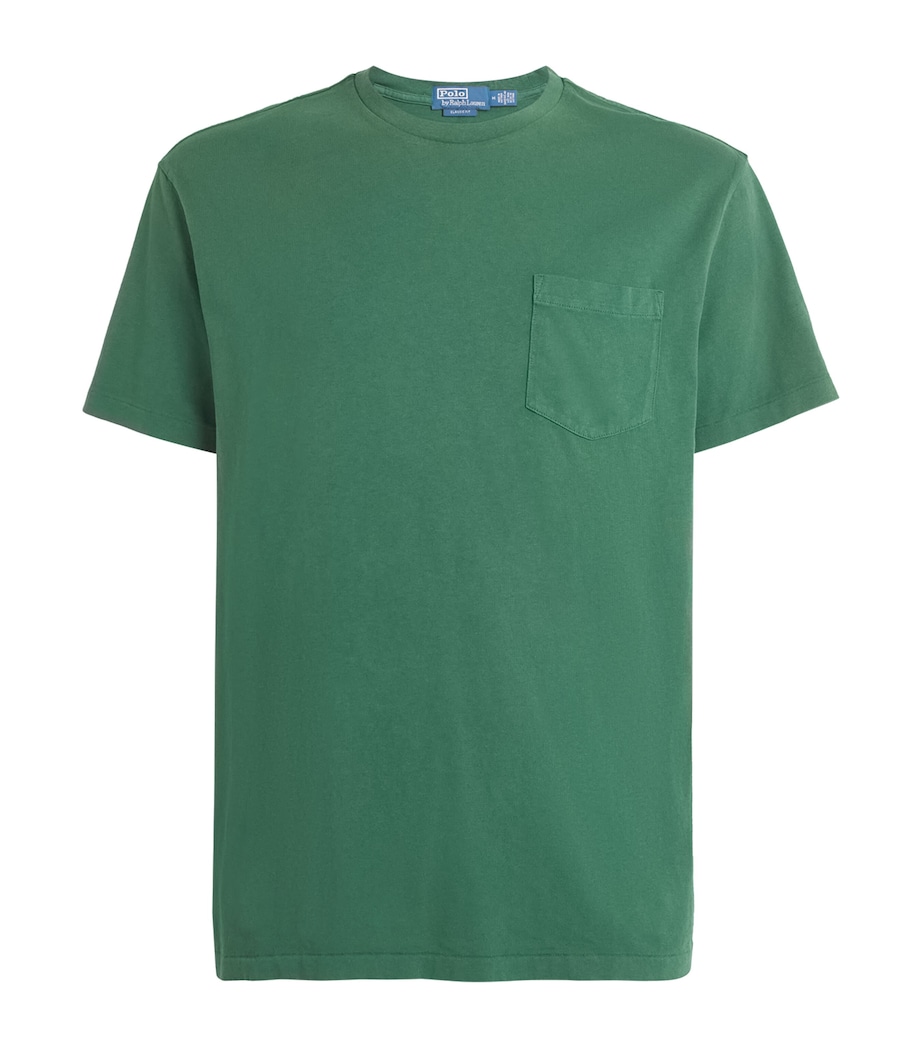 Cotton Pocket T-Shirt GRASS Image 1
