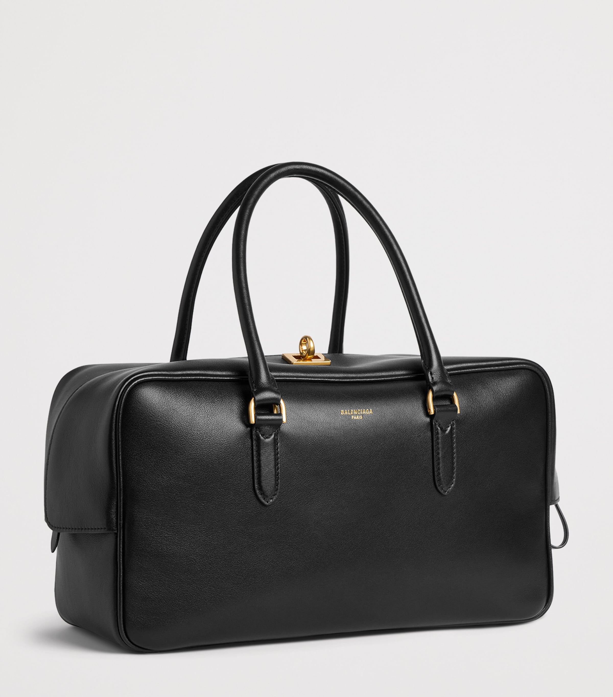 Balenciaga Lambskin Le 7 Bowling Bag Image 4