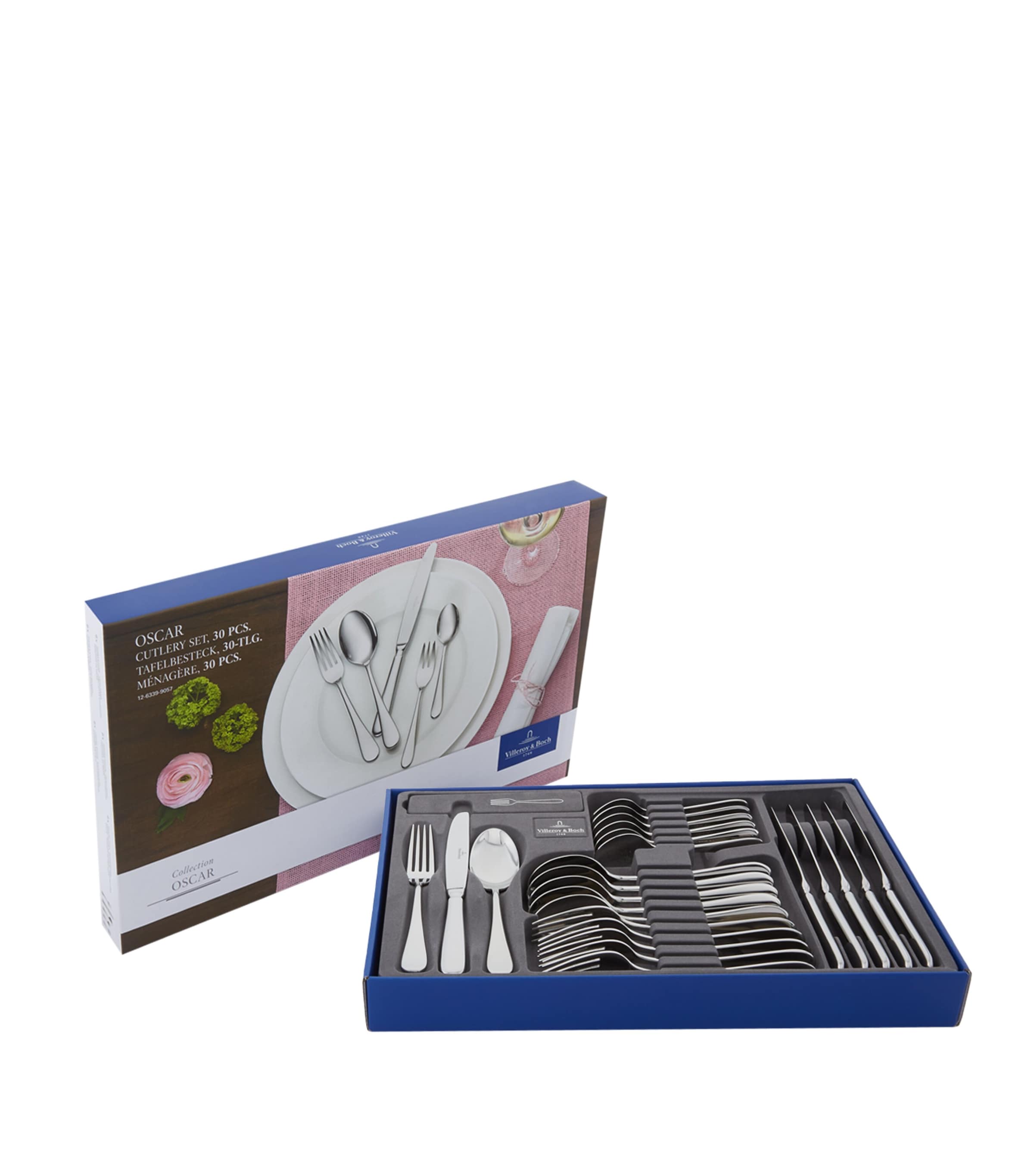 VILLEROY & BOCH OSCAR 30-PIECE CUTLERY SET 