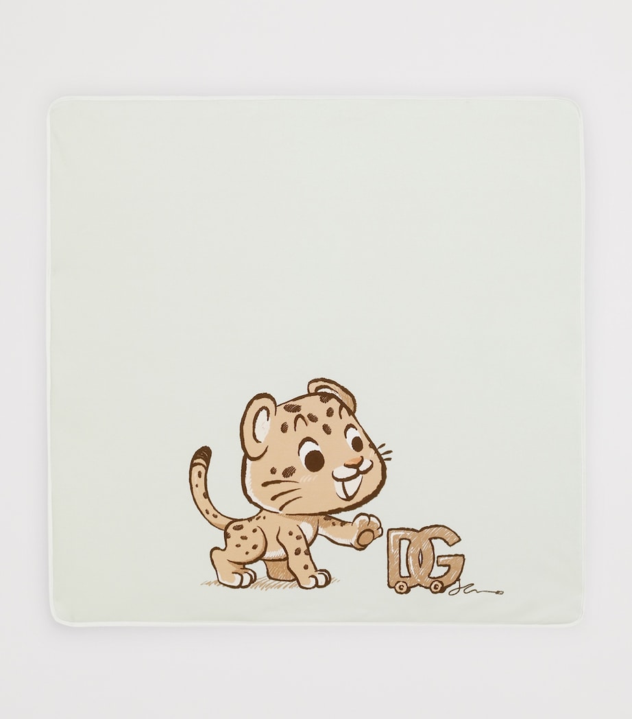 DG Leopard Motif Baby Blanket HV5RW-LEOPARDIN Image 2