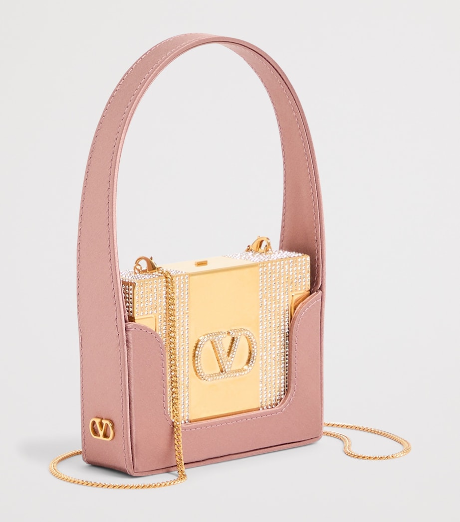 Valentino Garavani Mini Metal Minaudiere Top Handle Bag Image 2