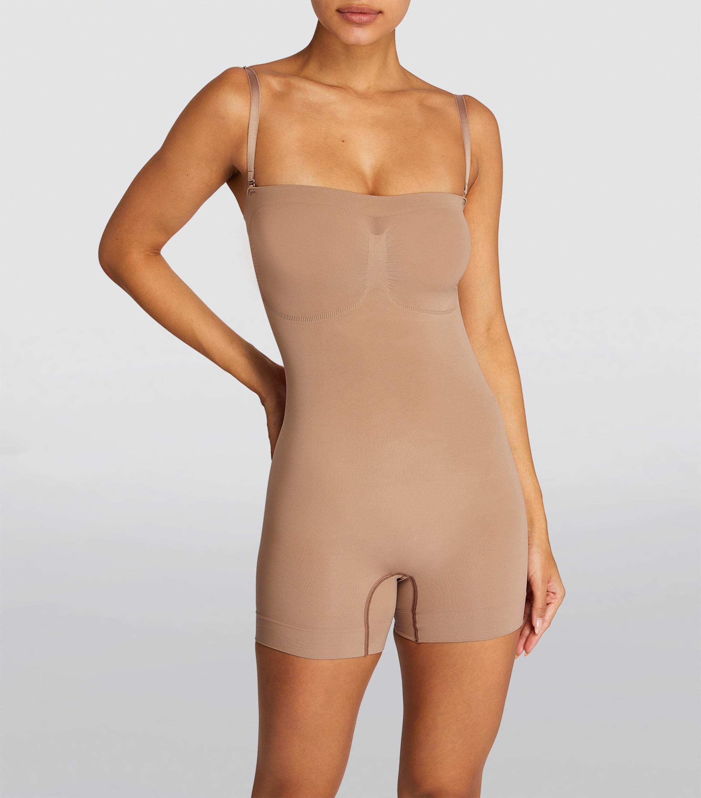 Seamless Sculpt Strapless Shortie Bodysuit SIENNA Image 4