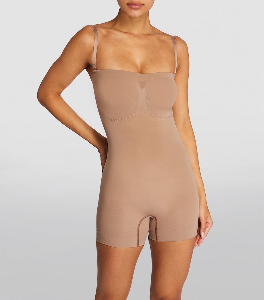 Seamless Sculpt Strapless Shortie Bodysuit SIENNA Image 4