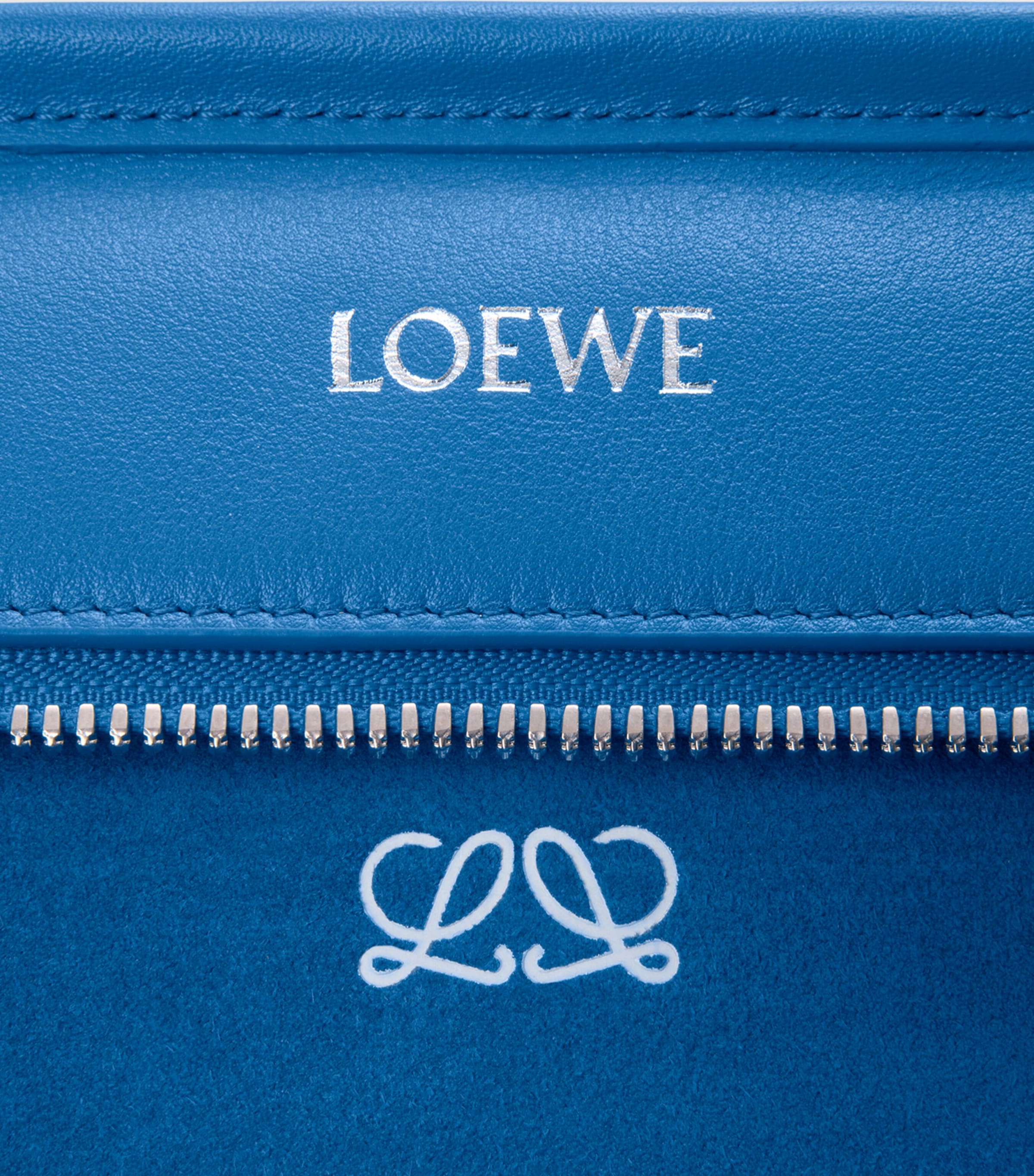 LOEWE Blue Large Leather Amazona 180 Top-Handle Bag | Harrods US