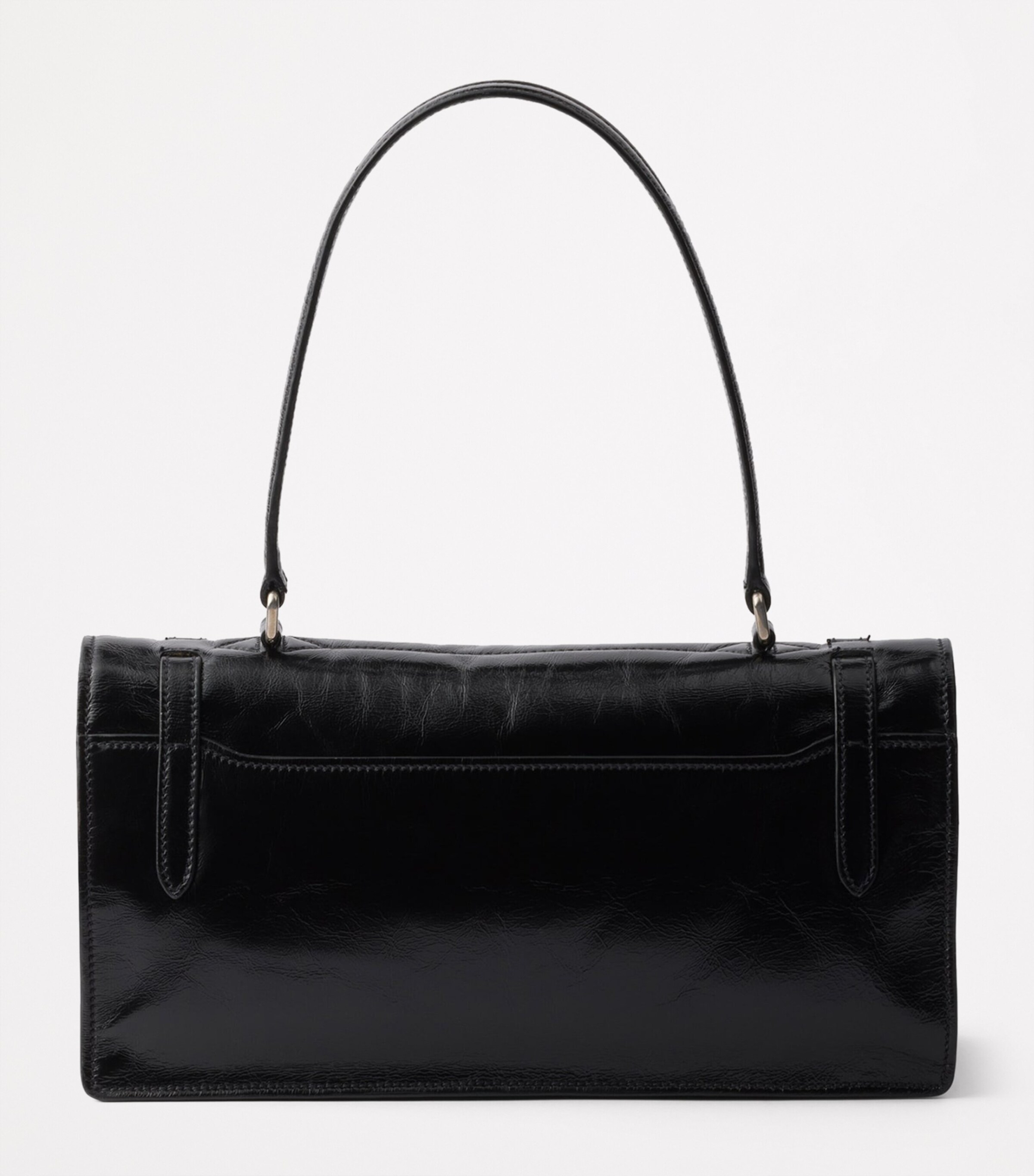 Medium Leather Shoulder Bag F0002 Image 3