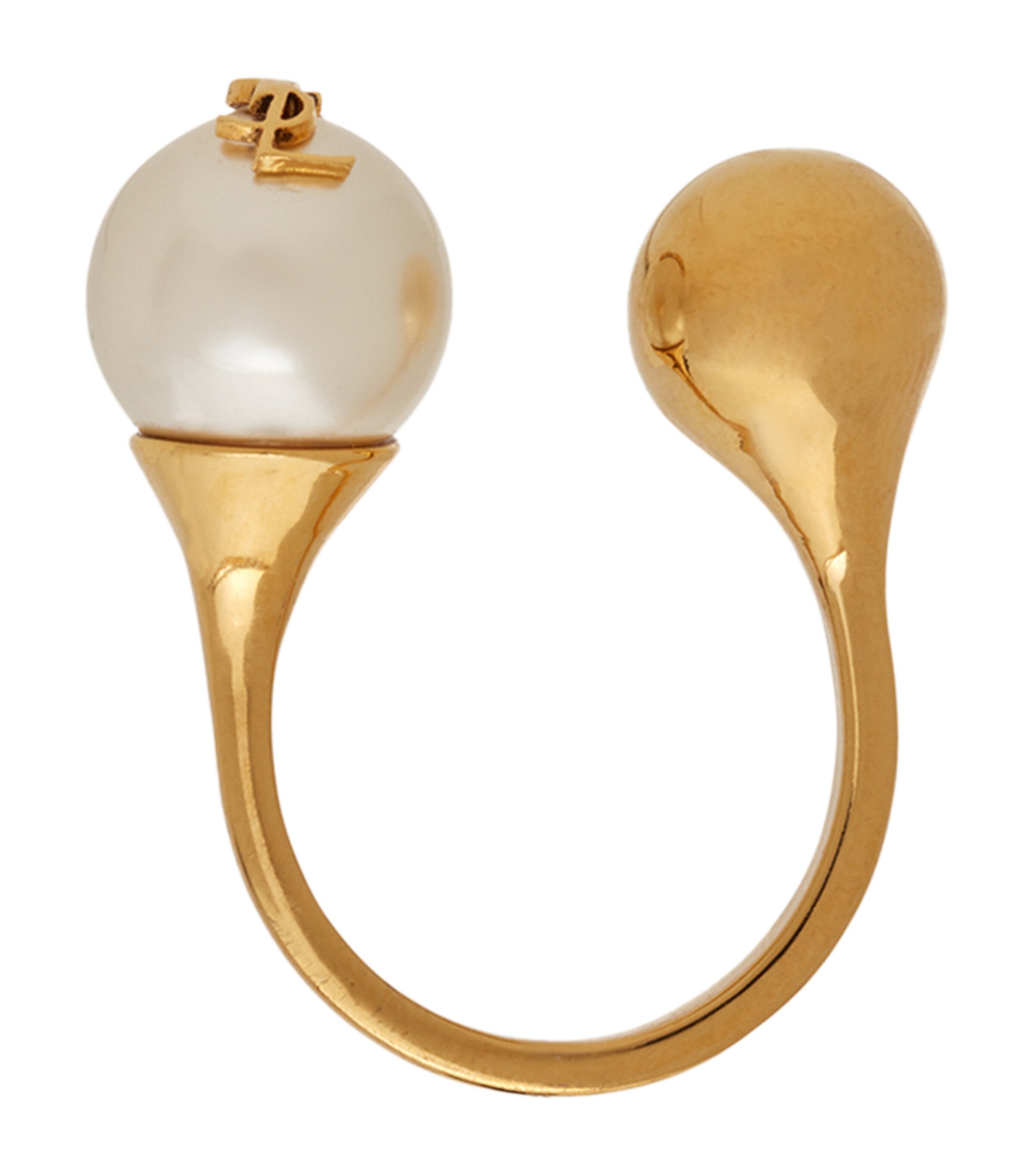 Saint Laurent Logo Ring | Fashion Jewellery | Rings | Designers | Saint Laurent