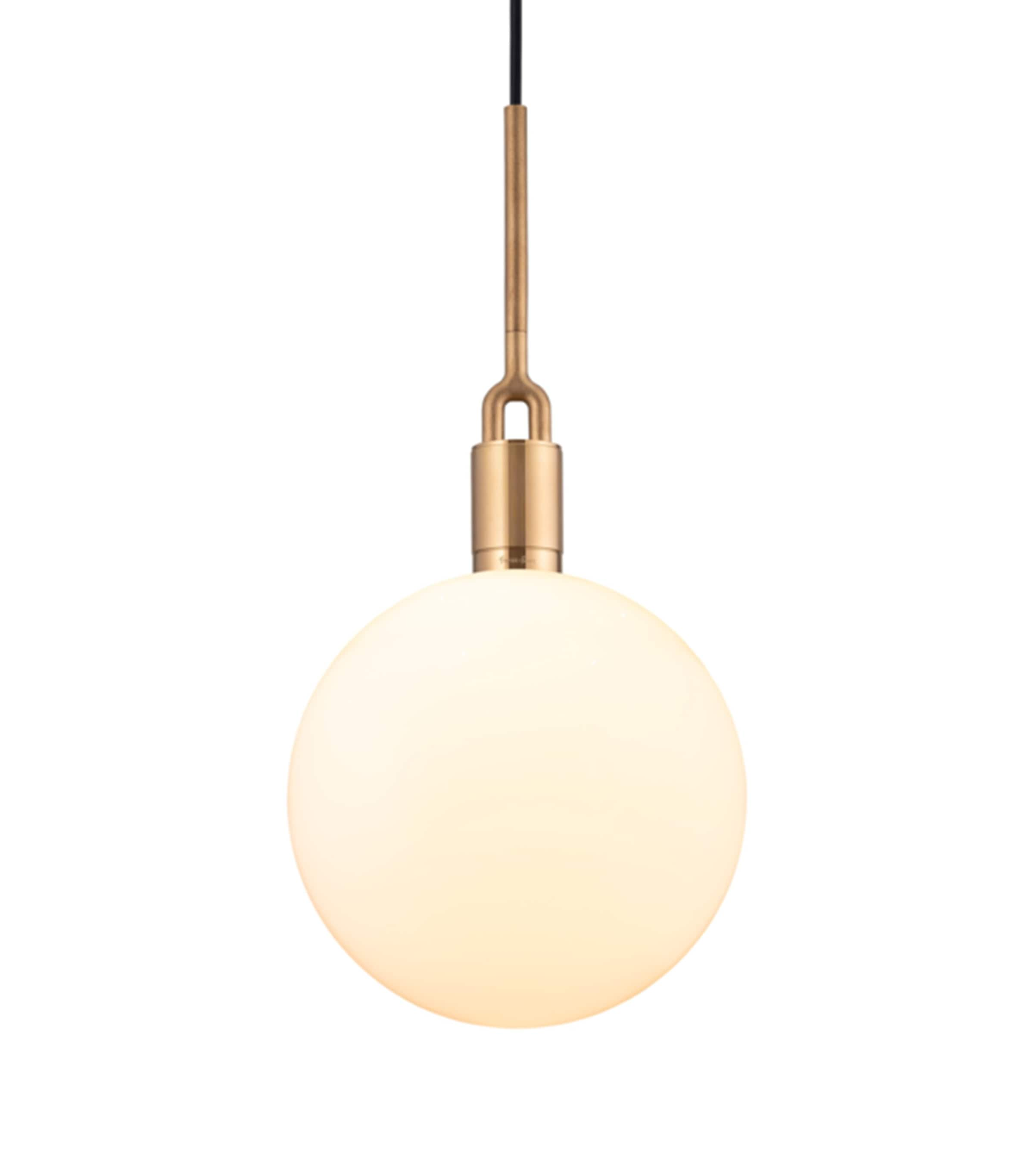 Shop Buster + Punch Globe Forked Pendant Light In Metallic