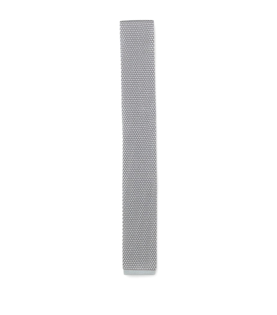 BOSS Silk Knitted Tie Image 1