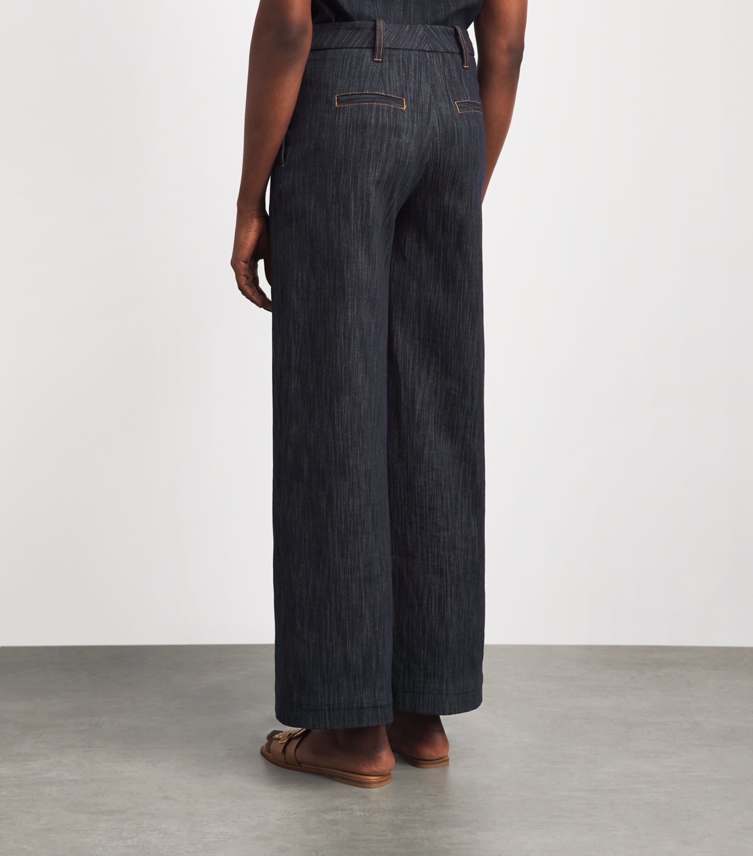 Eleventy Womens Denim Trousers Blu Image 5