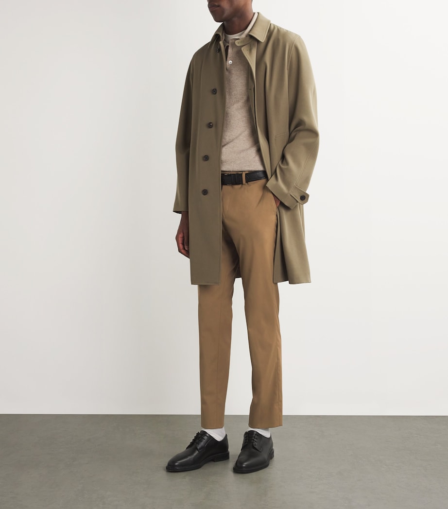 Technical Slim Tailored Trousers 035 NATURAL / BEIGE Image 2