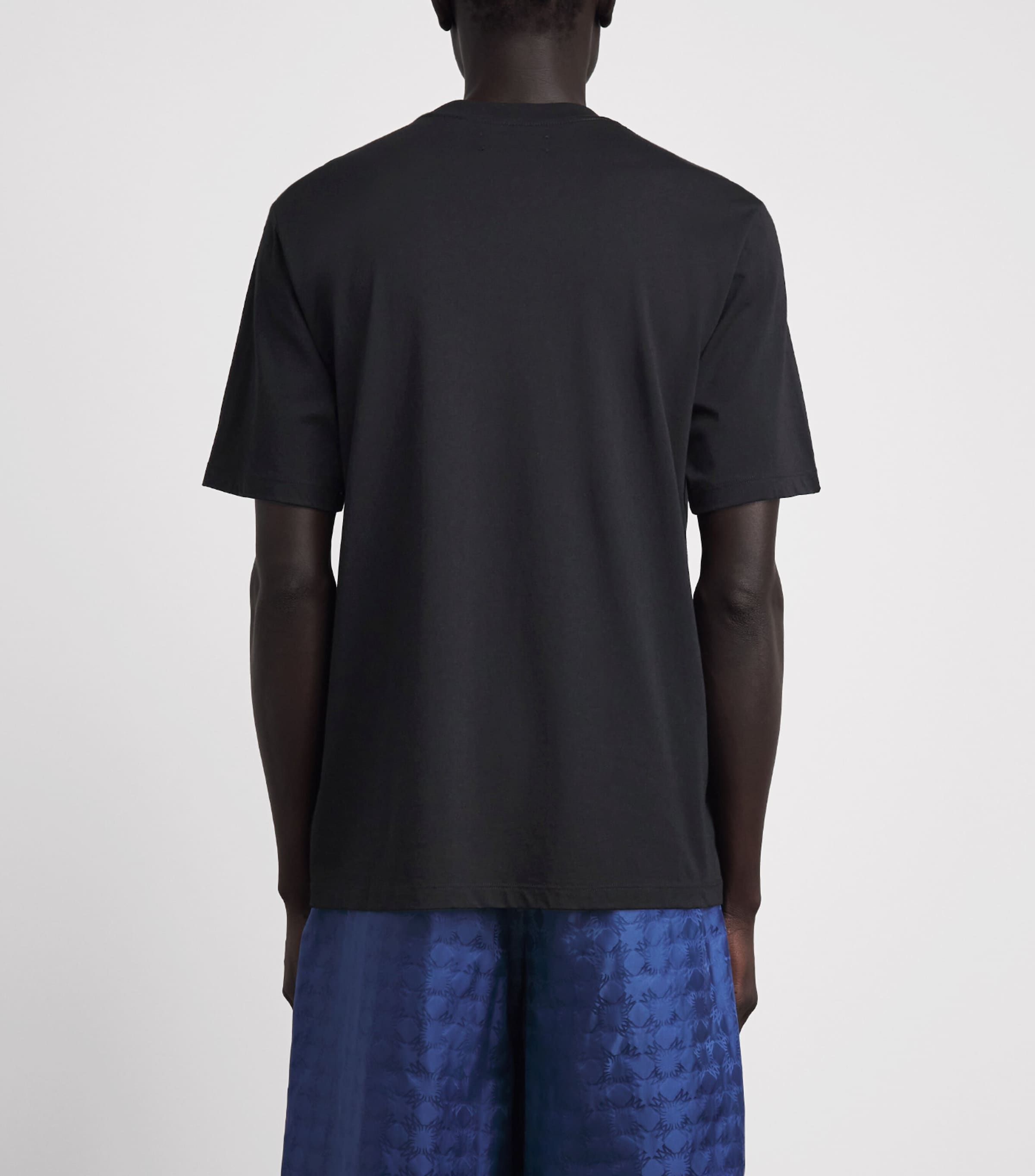 AMIRI Mens Cotton Script T-Shirt Black Image 5