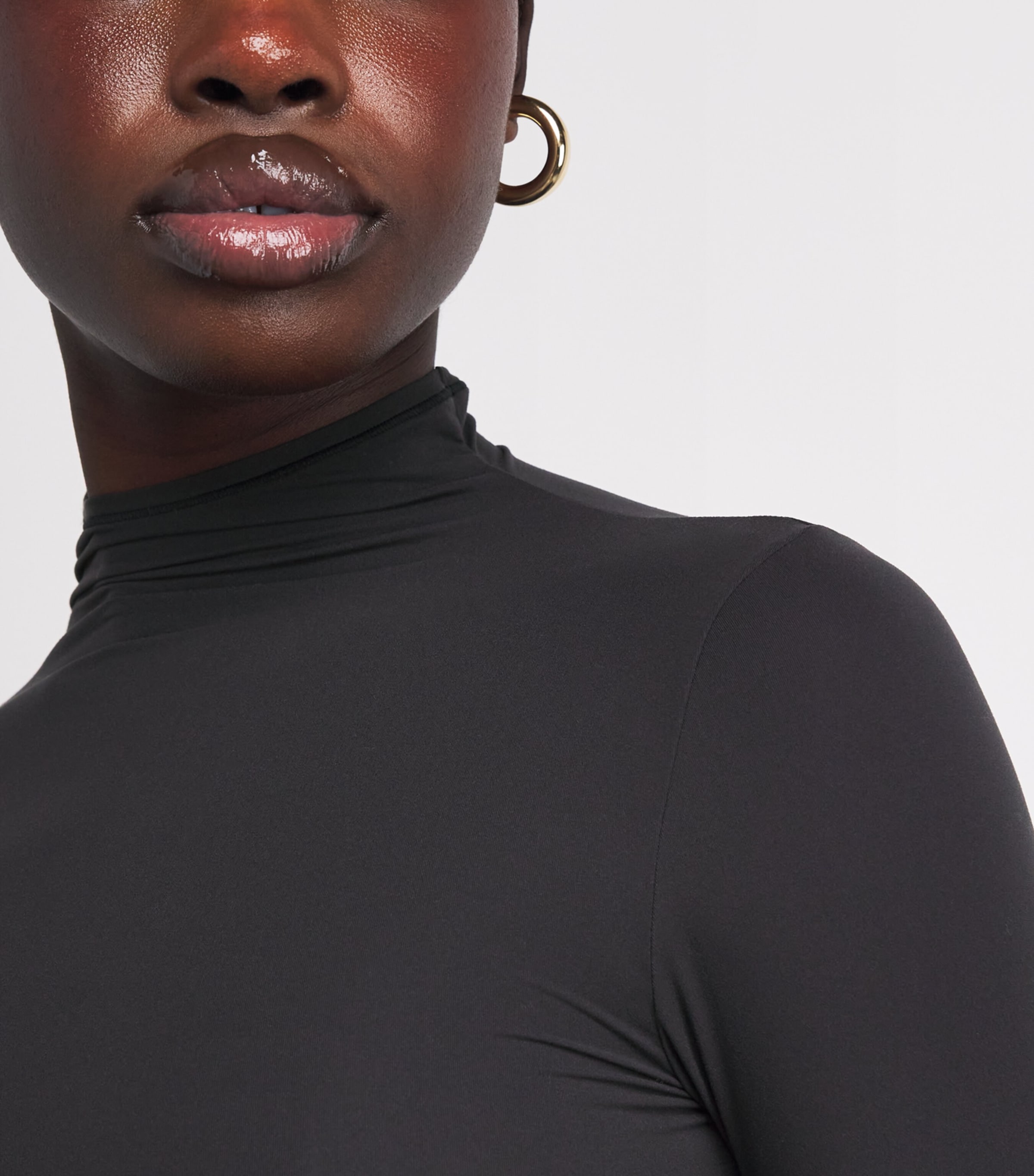 Fits Everyone Rollneck Top ONYX Image 6