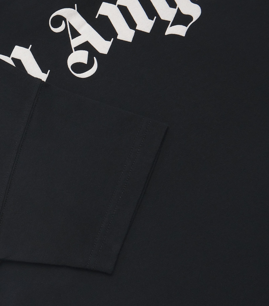 Cotton Classic Logo T-Shirt (4-12+ Years) 1003BLACK OFFW Image 3